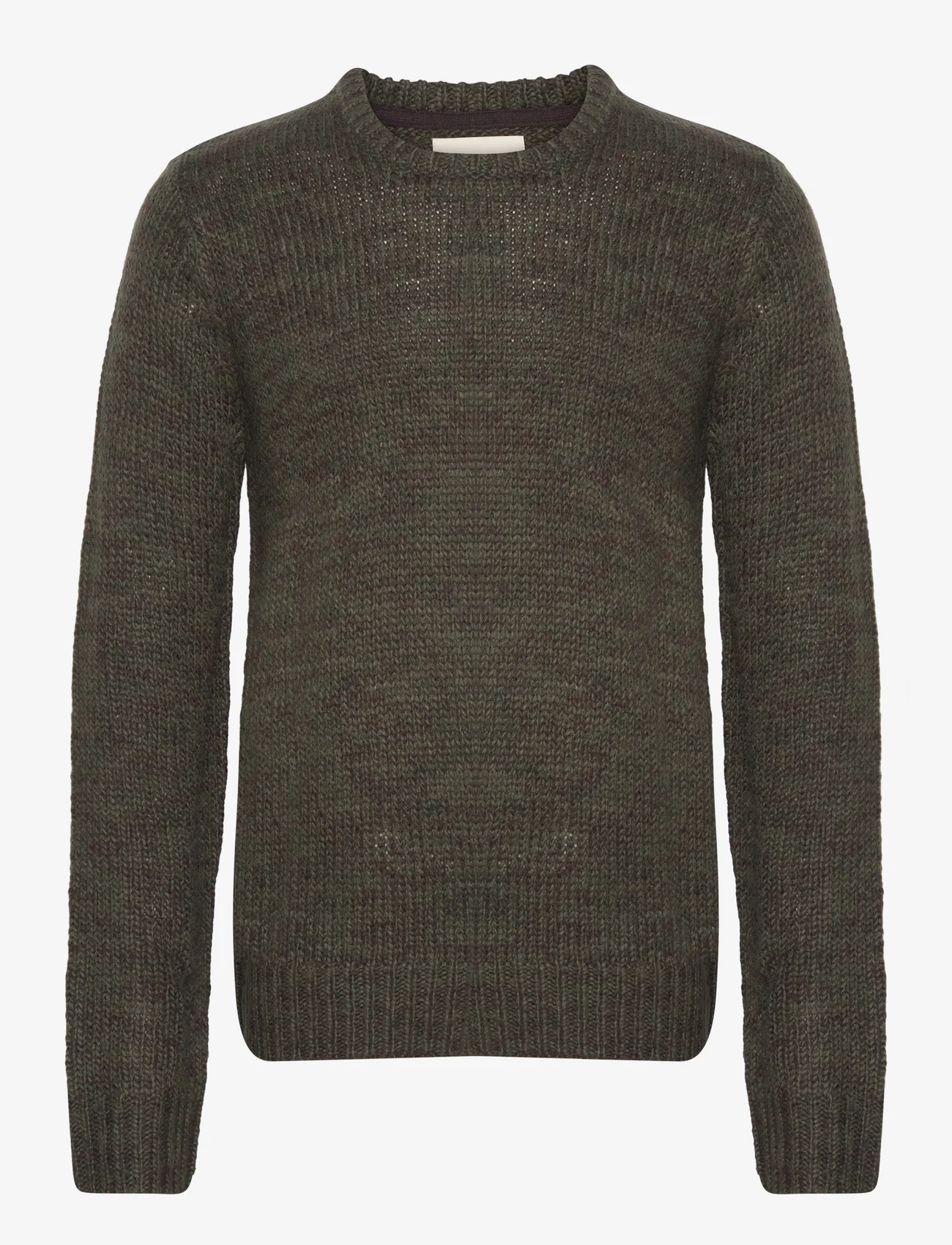 Revolution - Structured knit - trøjer - darkarmy - 0