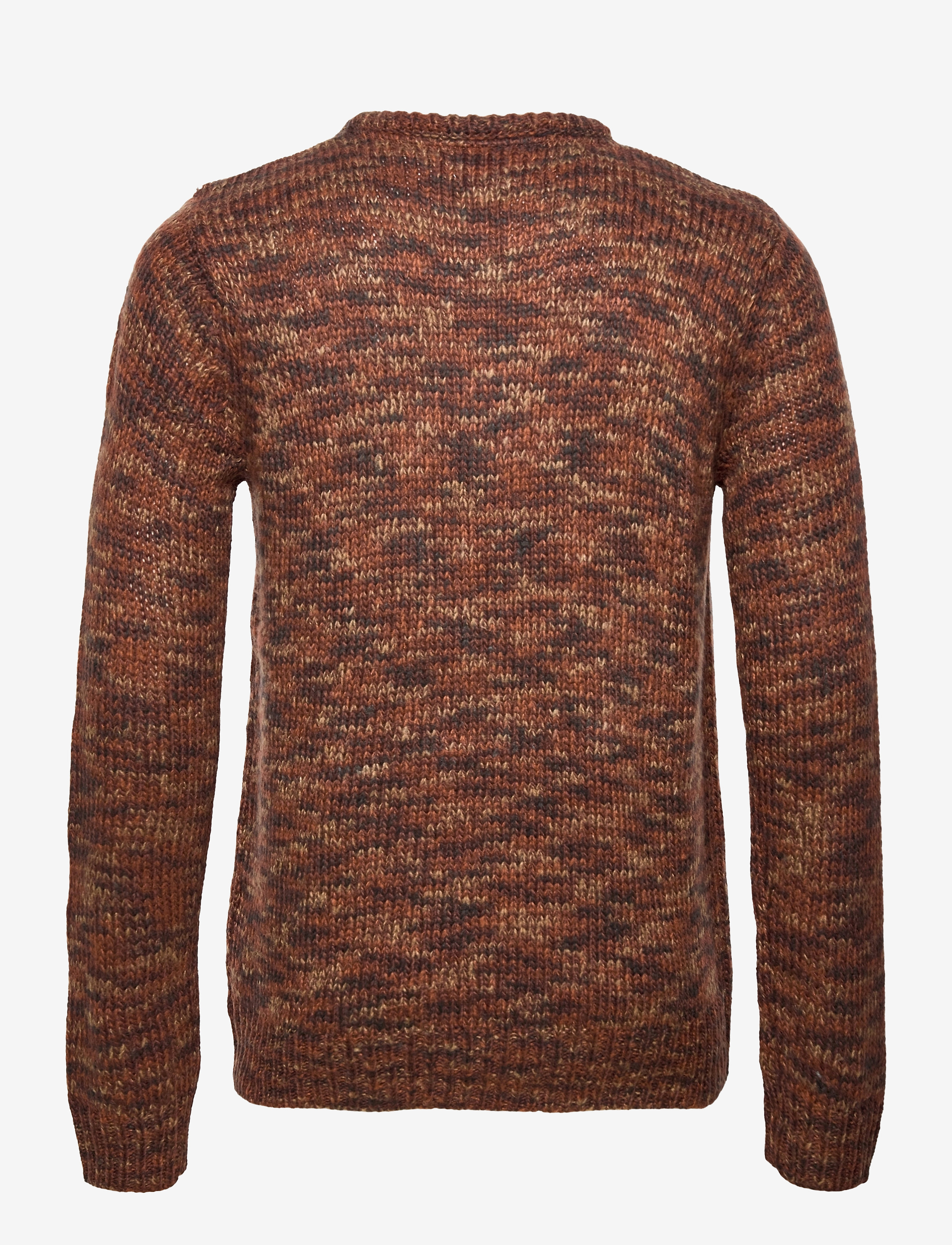 Revolution - Knit Sweater - trøjer - darkbrown - 2