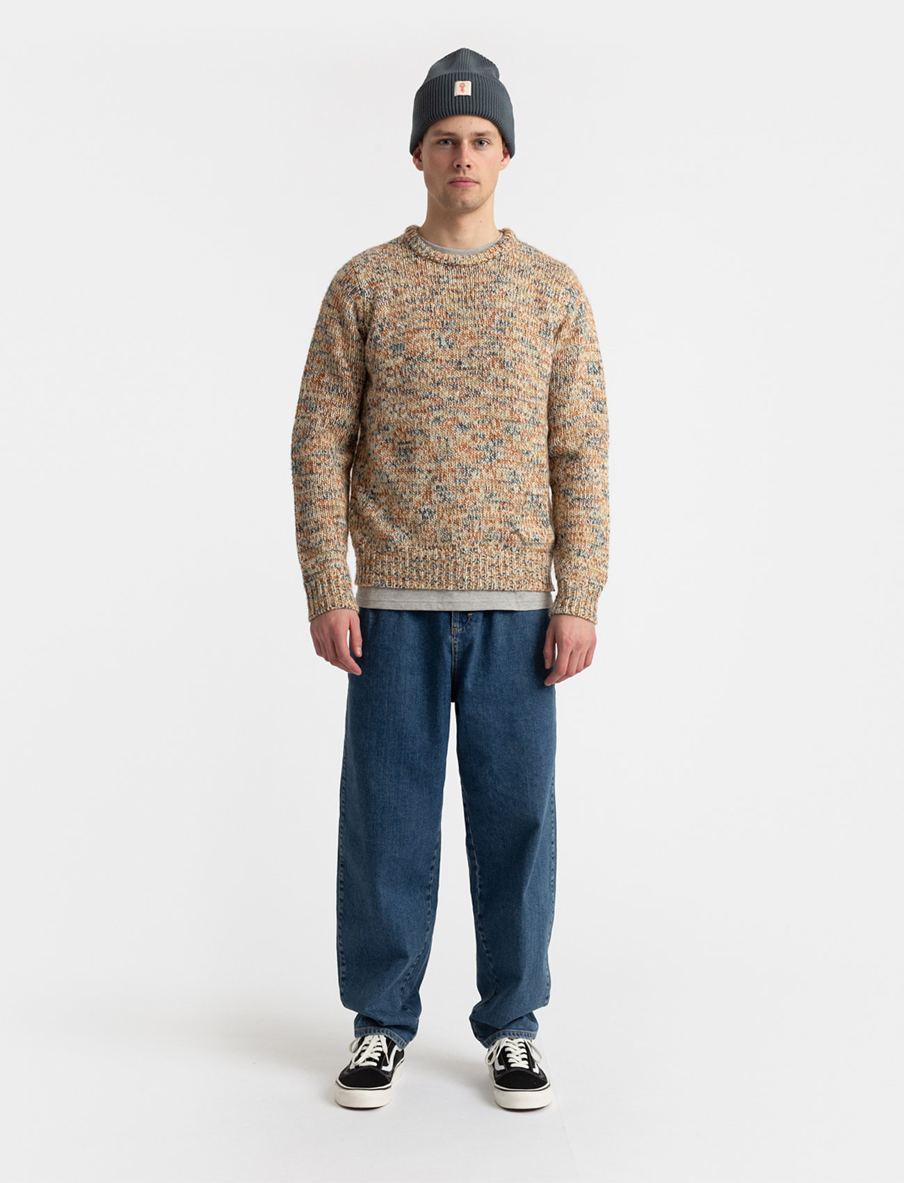 Revolution - Knit Sweater - trøjer - offwhite - 3