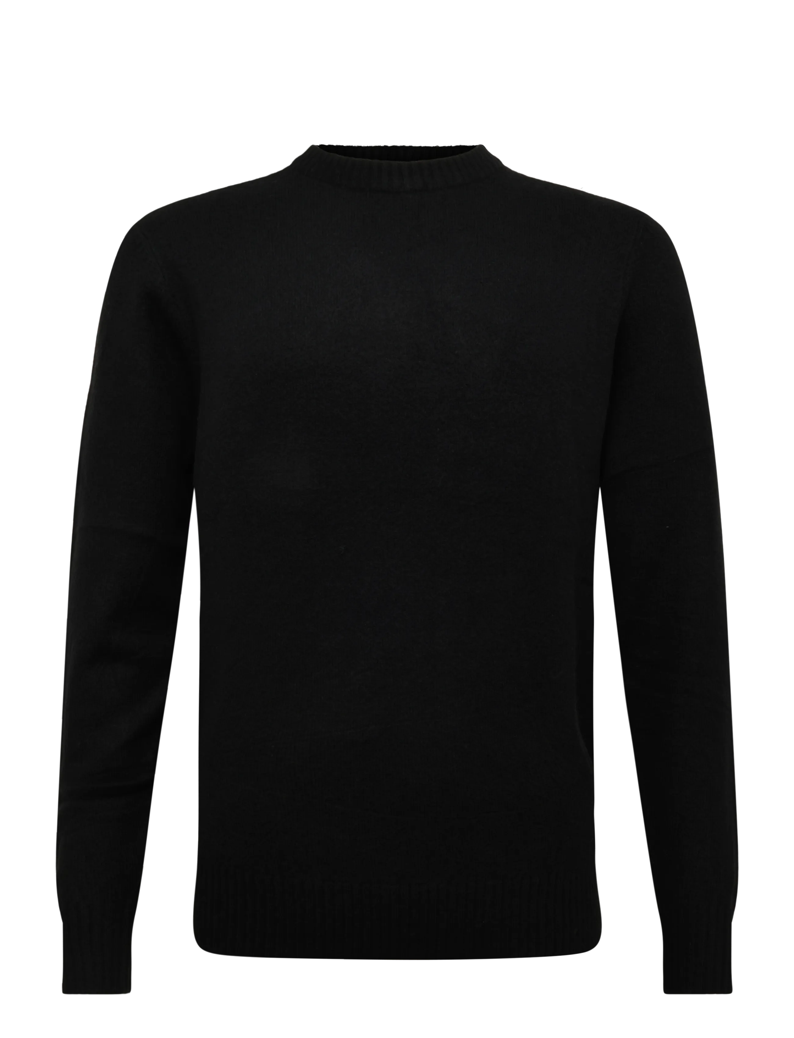 Revolution Knit Sweater - Rund hals - BLACK / black