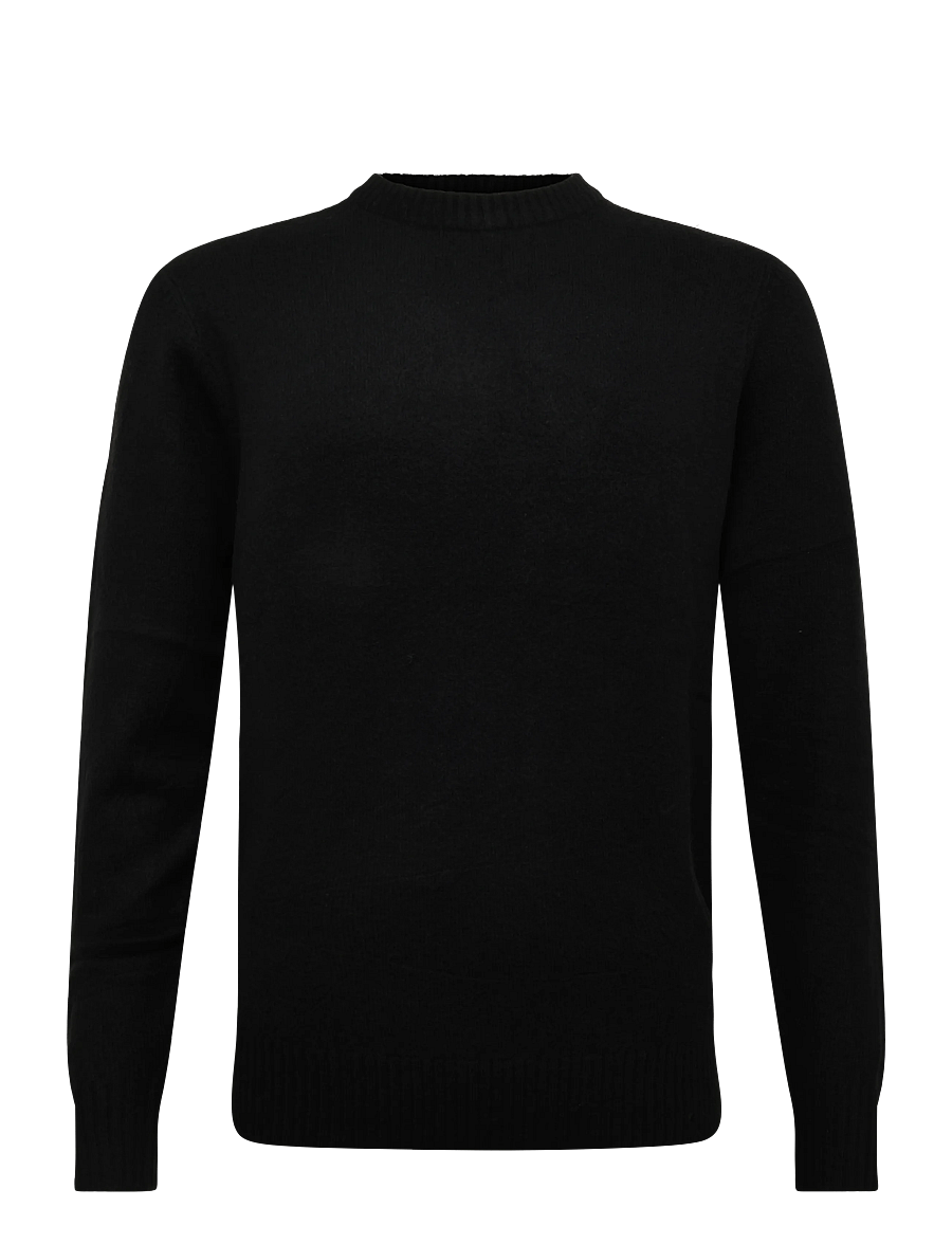 Revolution - Knit Sweater - rund hals - black - 0
