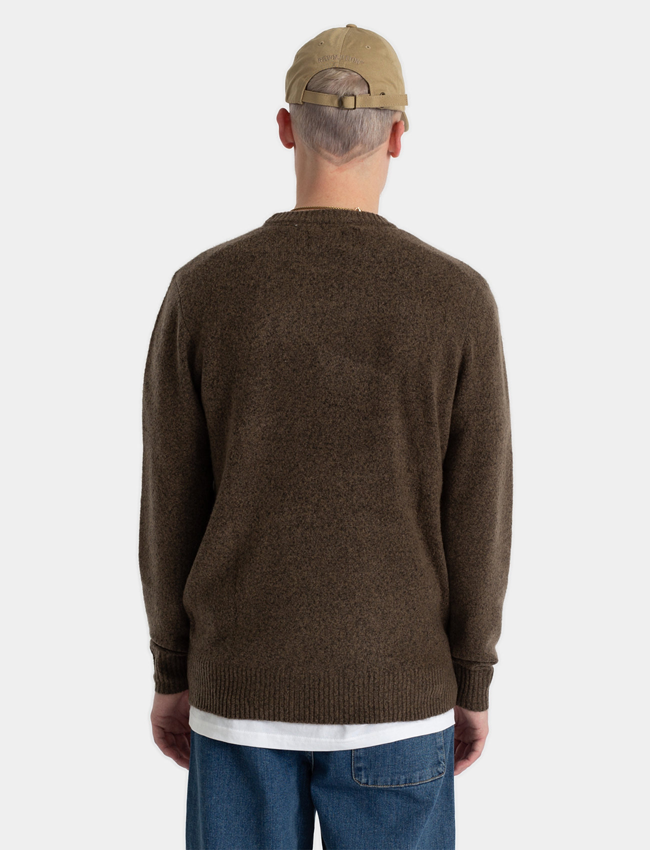 Revolution - Crewneck knit - brown - 4