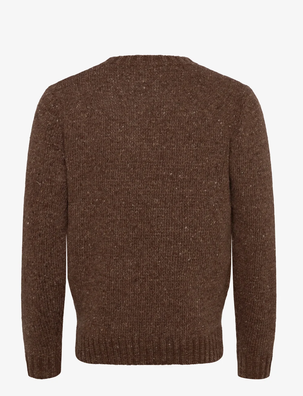 Revolution - Knit Sweater - round necks - brown - 1