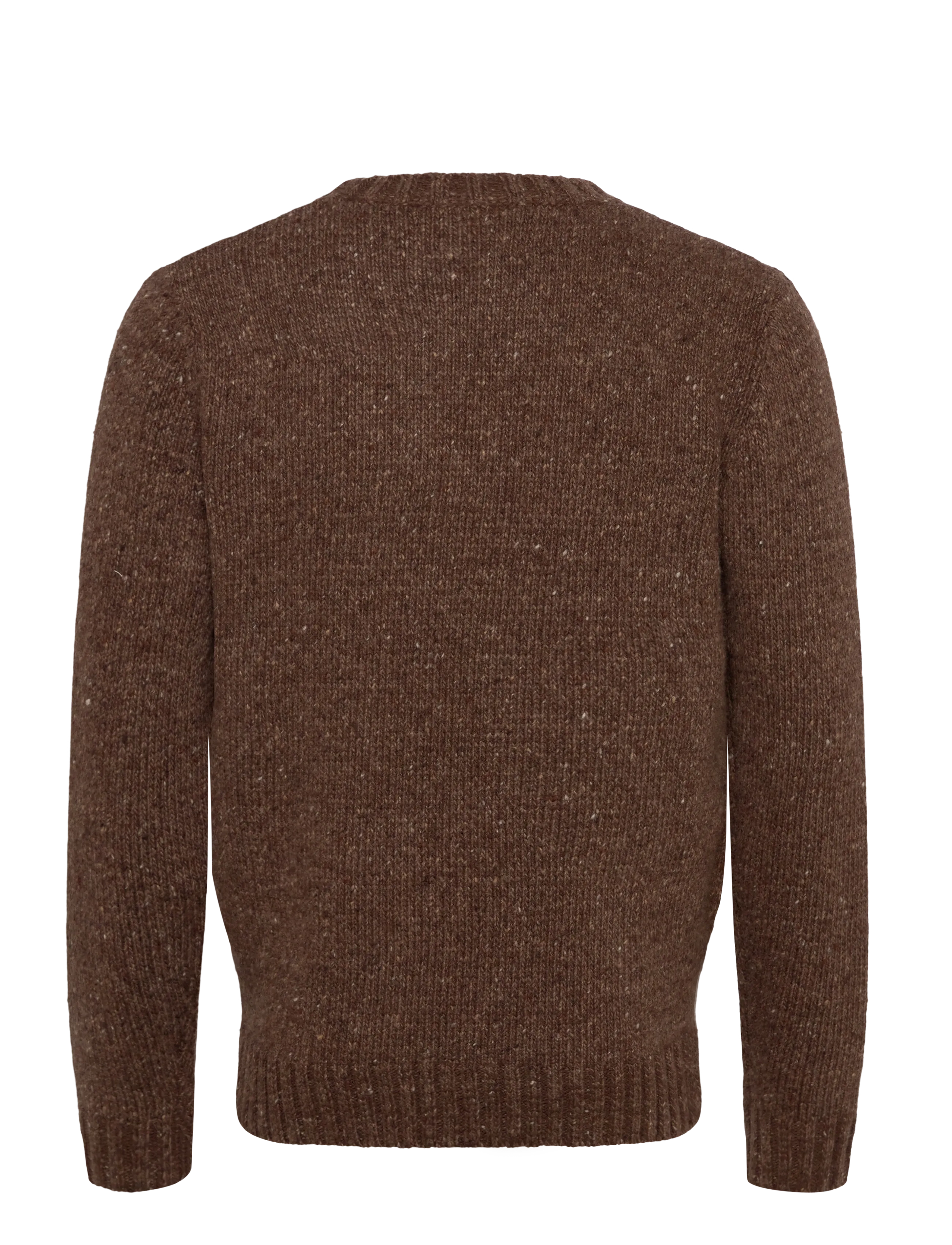 Revolution - Knit Sweater - trøjer - brown - 1