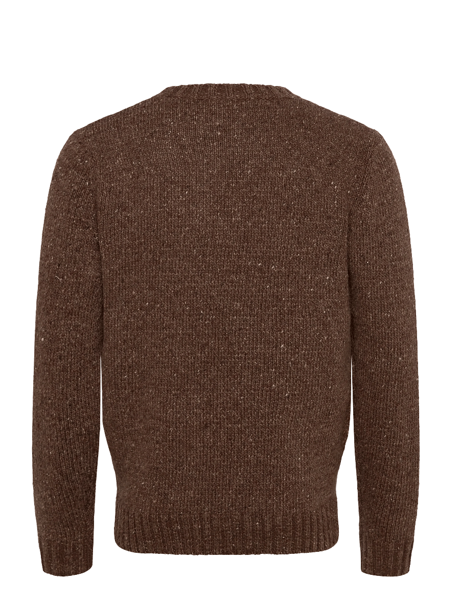 Revolution - Knit Sweater - rundhals - brown - 1