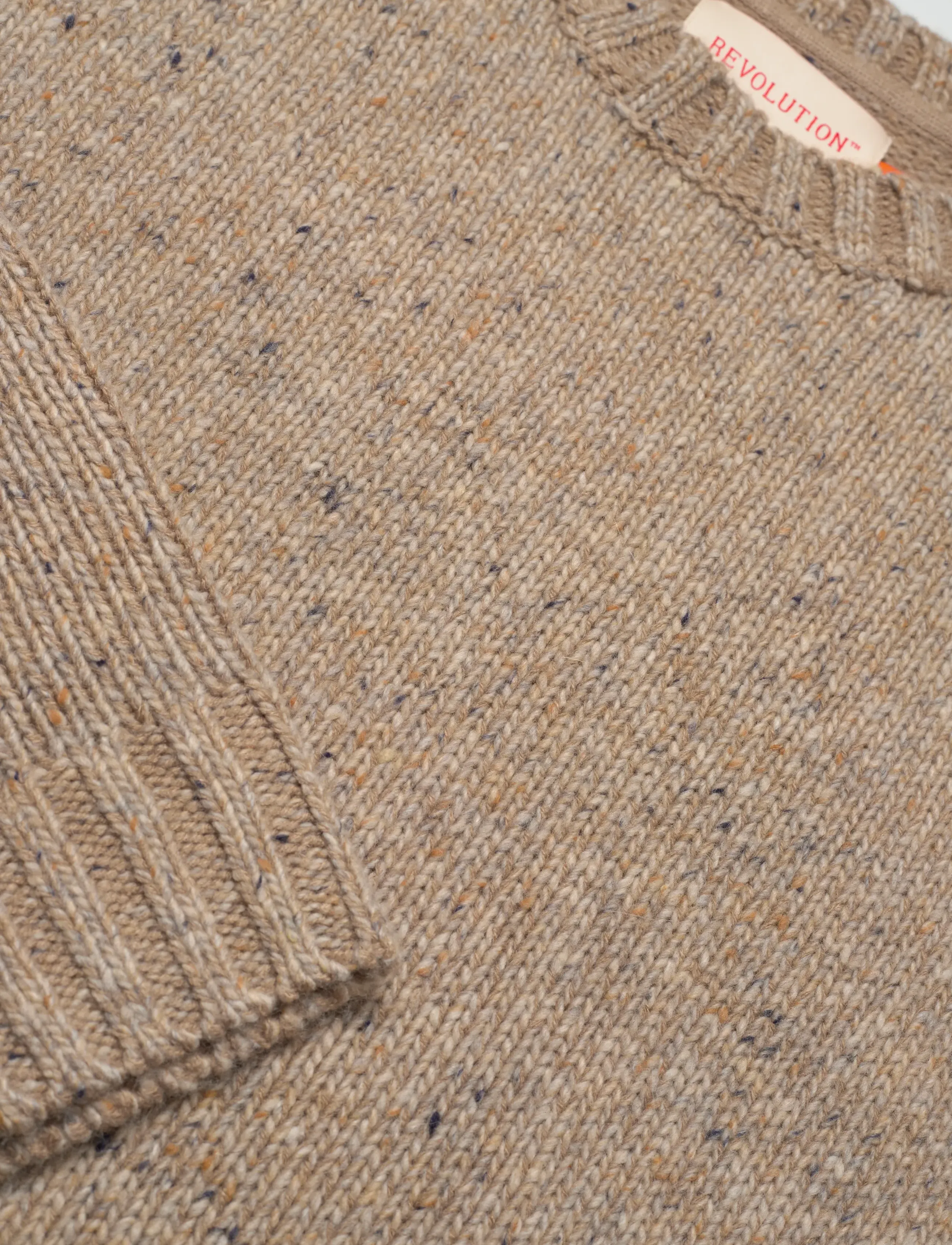 Revolution - Knit Sweater - trøjer - offwhite - 2