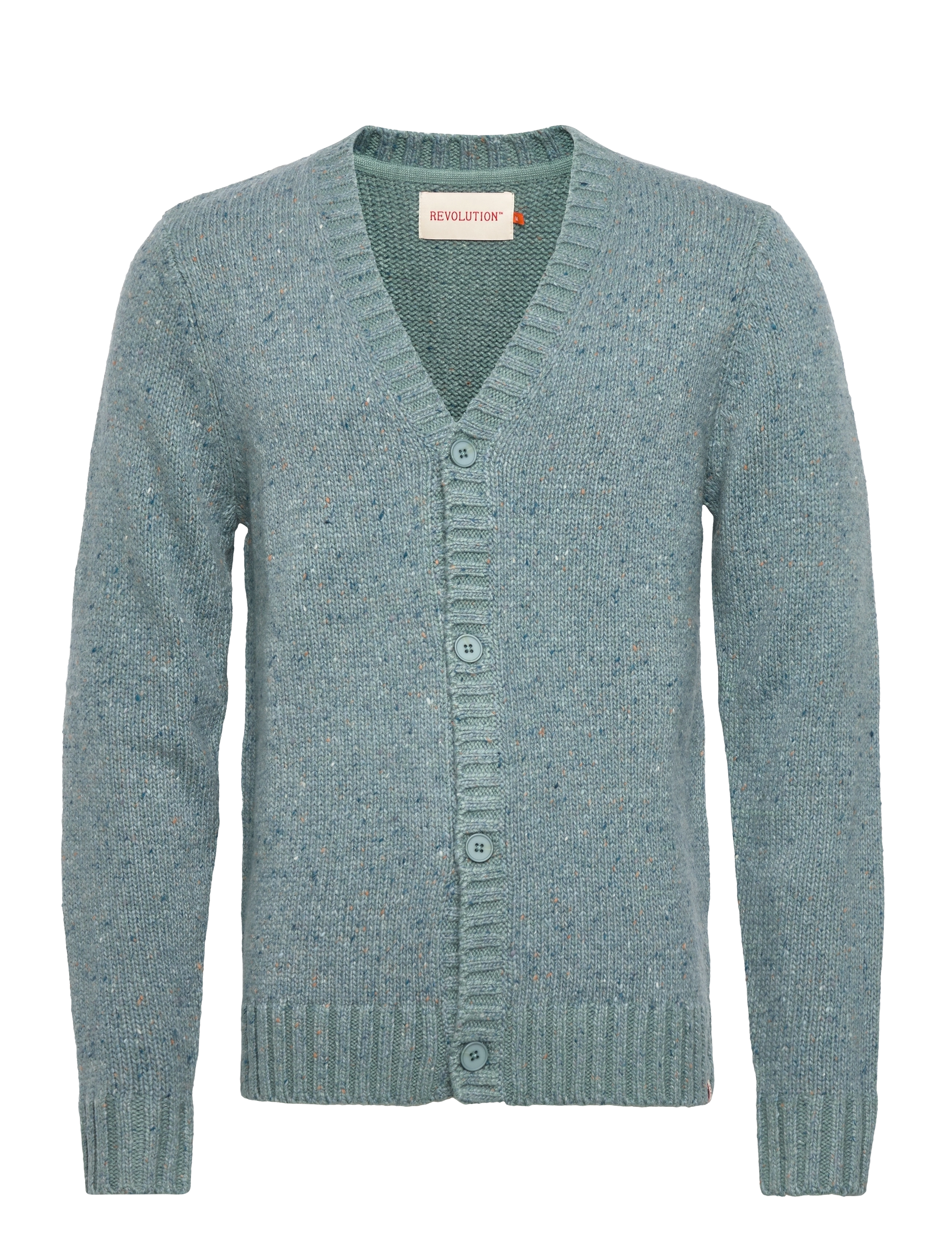 Revolution - Knit Cardigan - cardigans - blue - 1