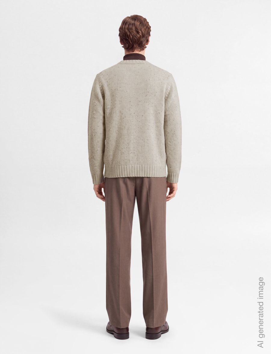 Revolution - Knit Cardigan - koftor - white - 4