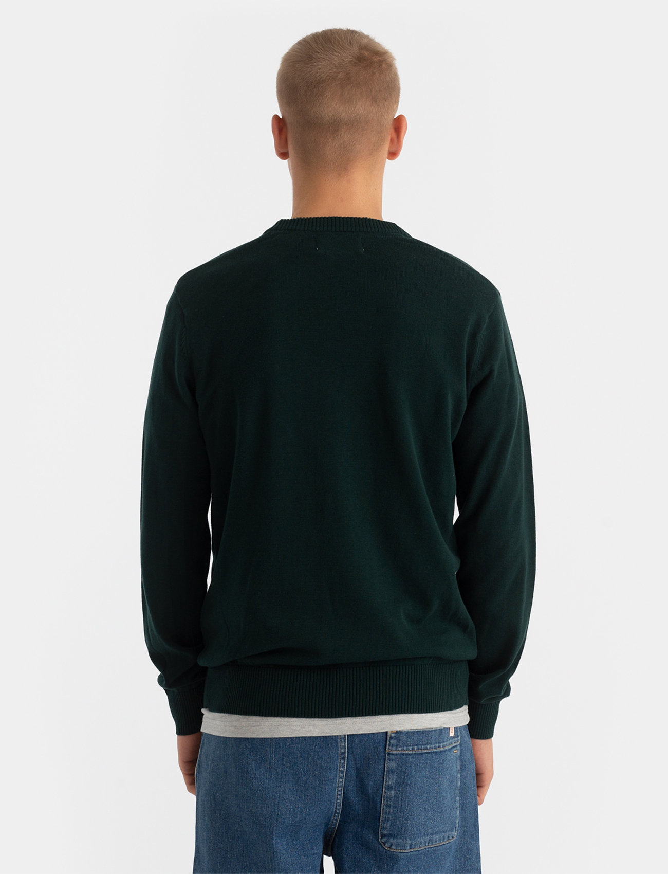 Revolution - Loose Knit Cardigan - green - 4