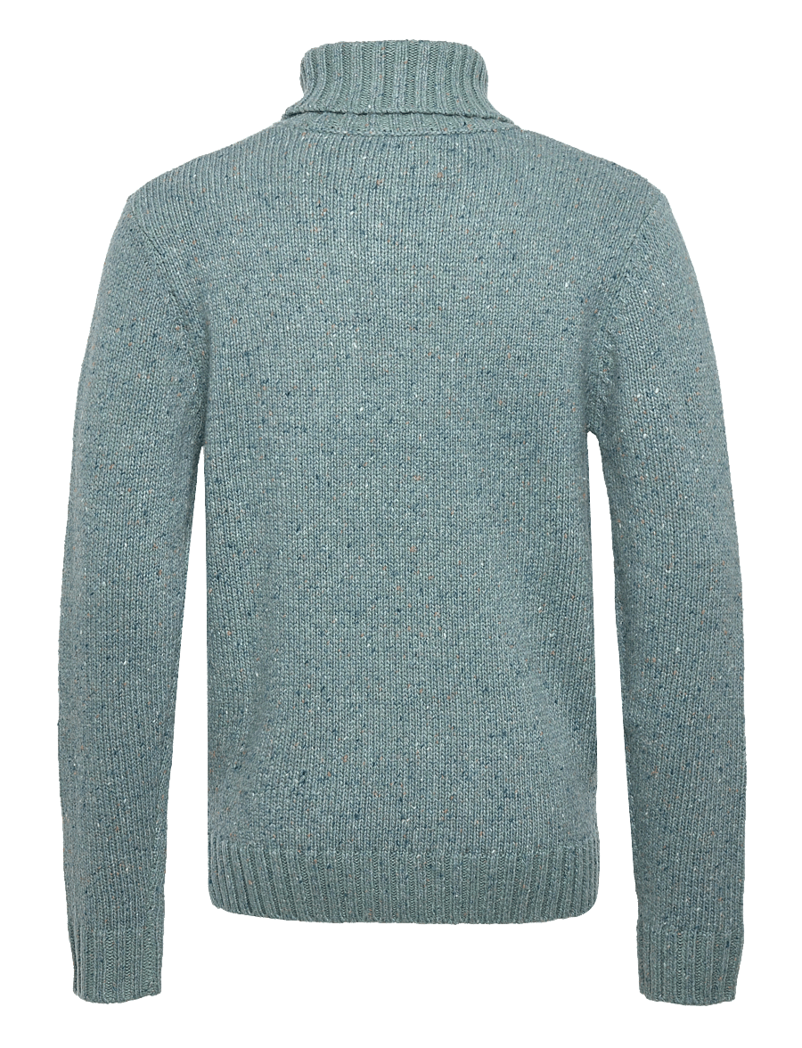 Revolution - High-neck Sweather - rullekraver - blue - 2