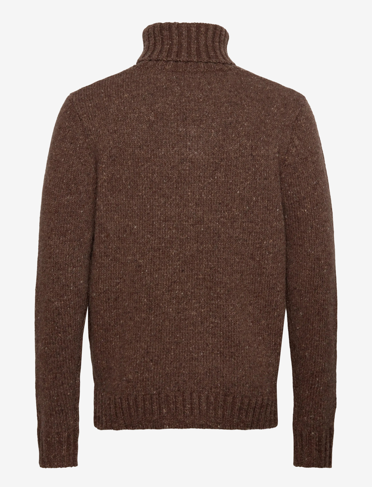 Revolution - High-neck Sweather - rullekraver - brown - 1