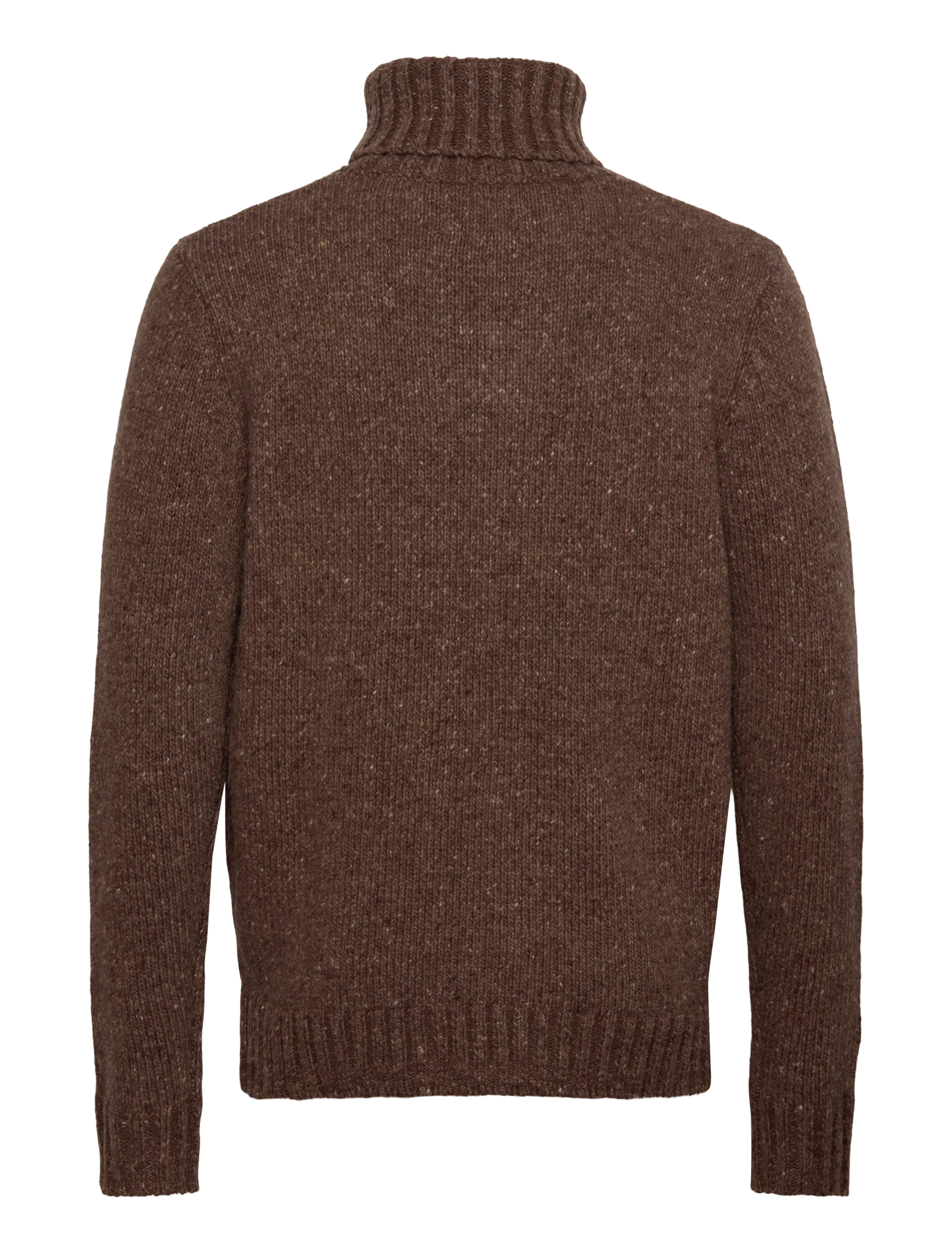 Revolution - High-neck Sweather - rollkragen - brown - 1