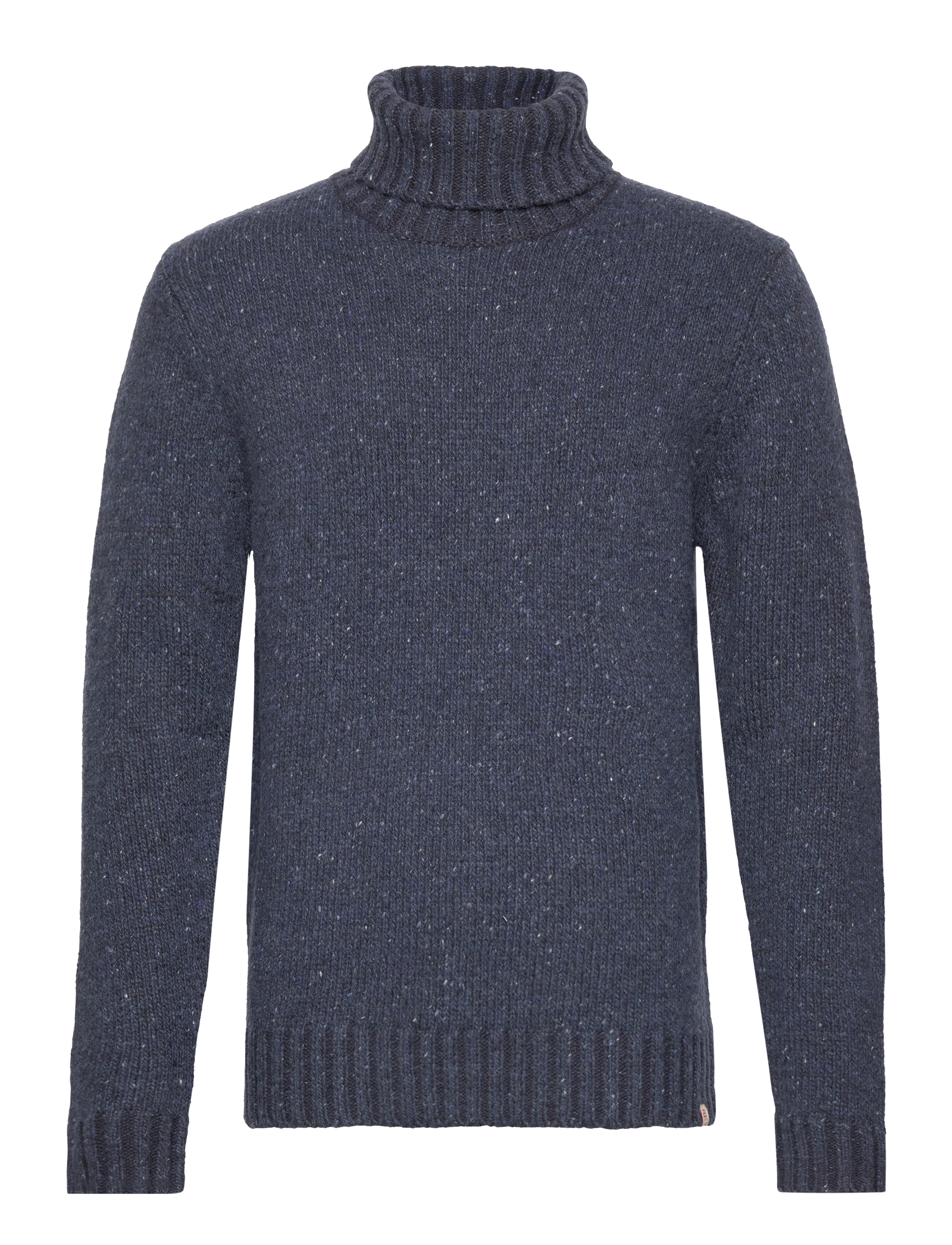 REVOLUTION High-Neck Pullover Navy - M - Herren