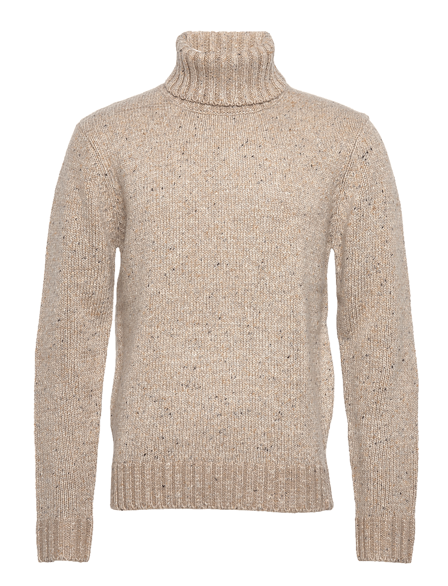Revolution - High-neck Sweather - truien met col haag - offwhite - 1