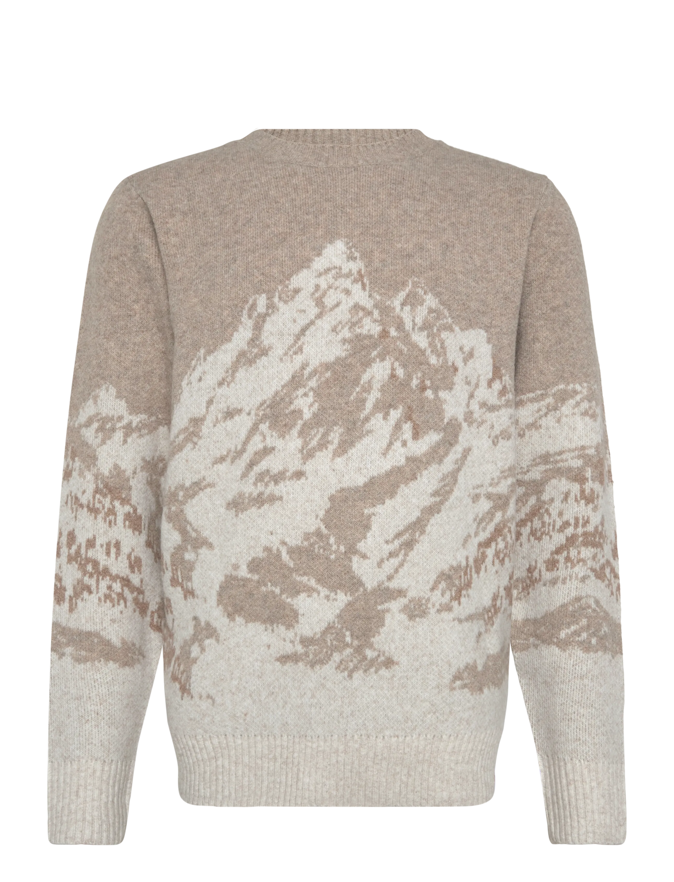 Revolution Knit Sweater - Rund hals - LIGHTBROWN / beige