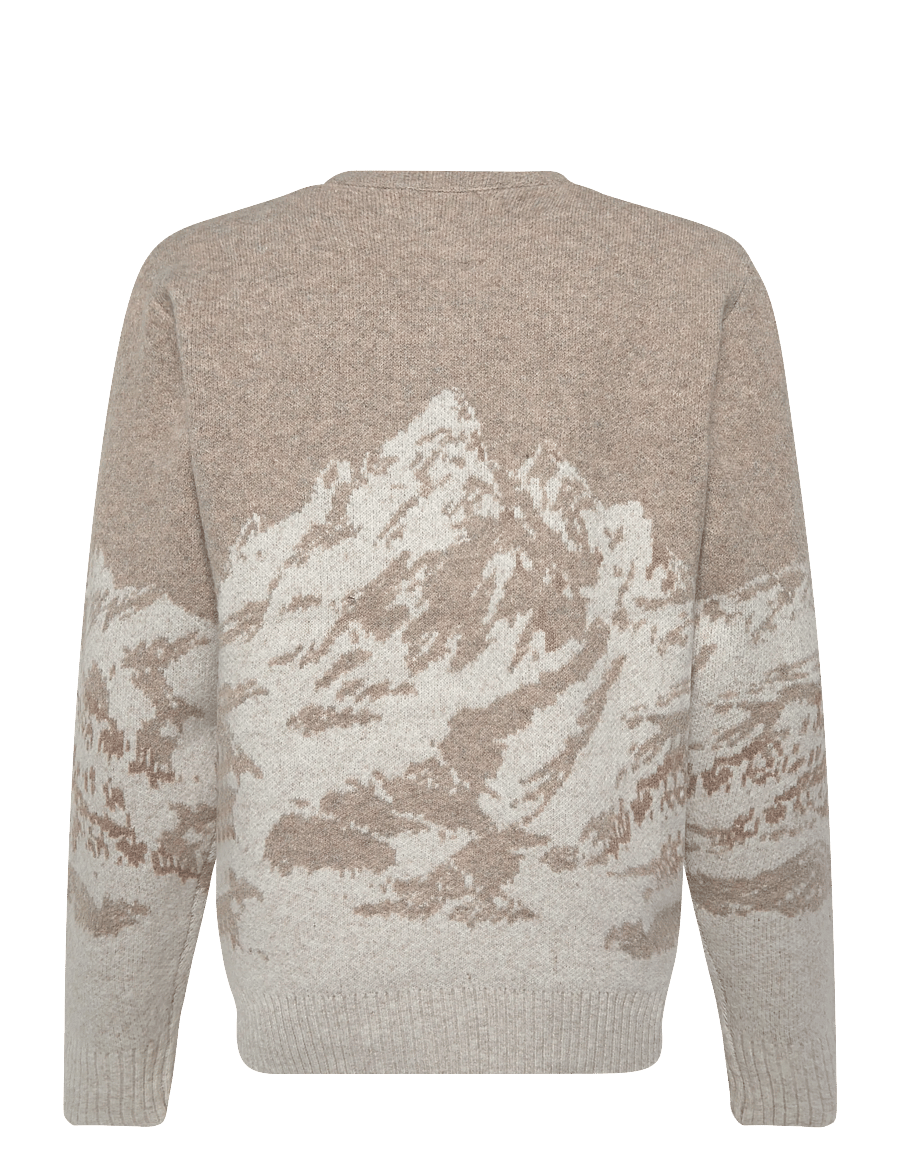 Revolution - Knit Sweater - rund hals - lightbrown - 1