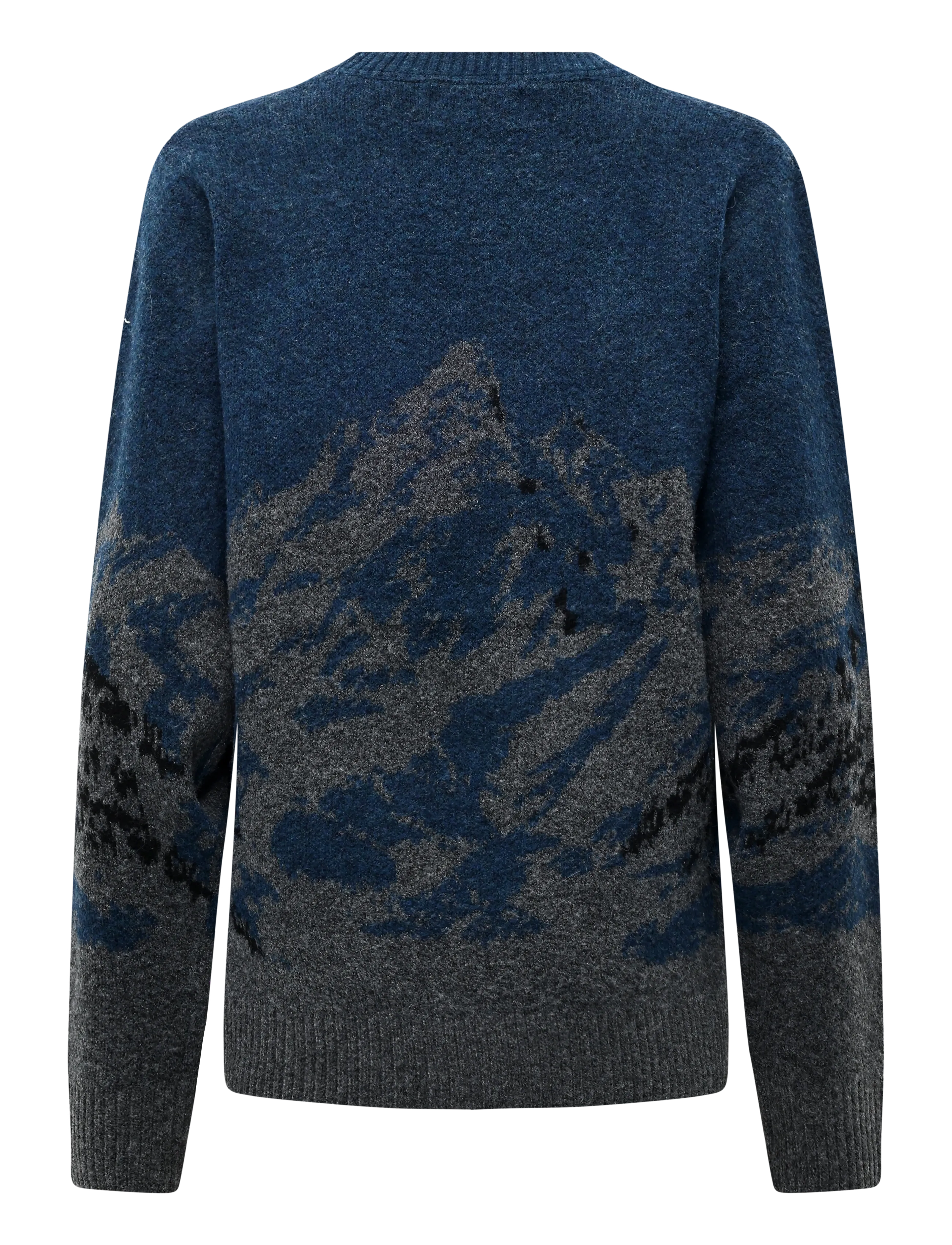 Revolution - Knit Sweater - rund hals - petrol - 1