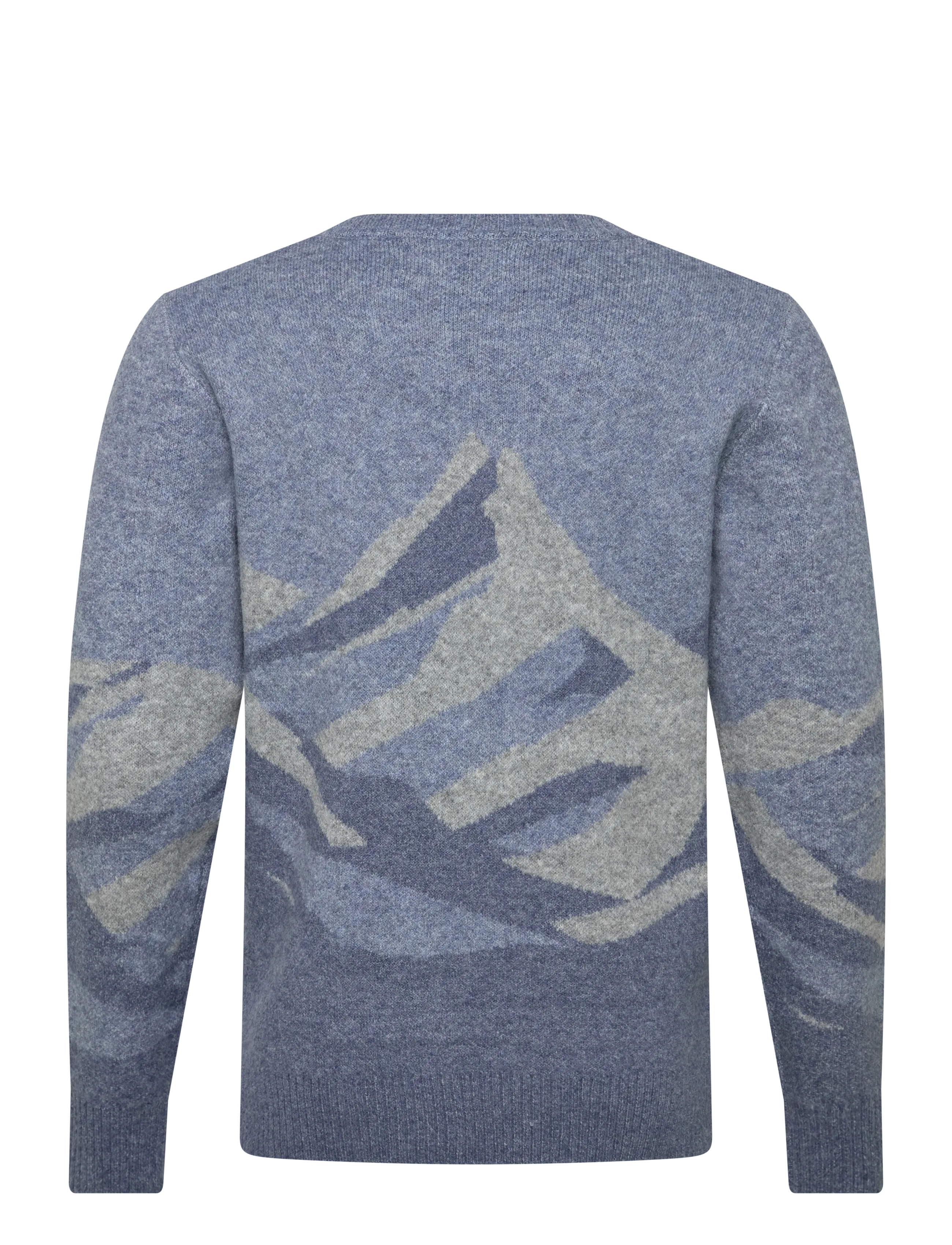 Revolution - Knit Sweater - rundhalsad - blue - 1