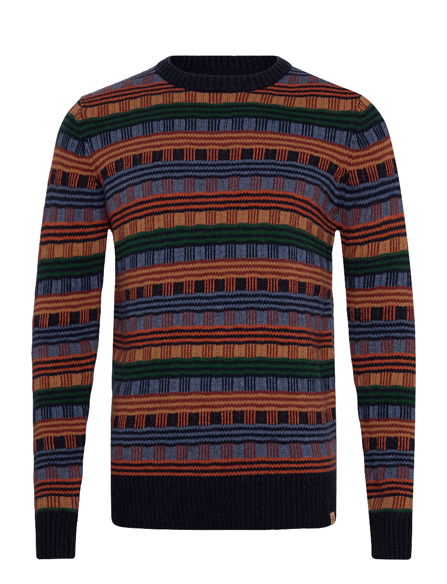 Revolution - Knit Sweater - adījumi ar apaļu kakla izgriezumu - navy - 0