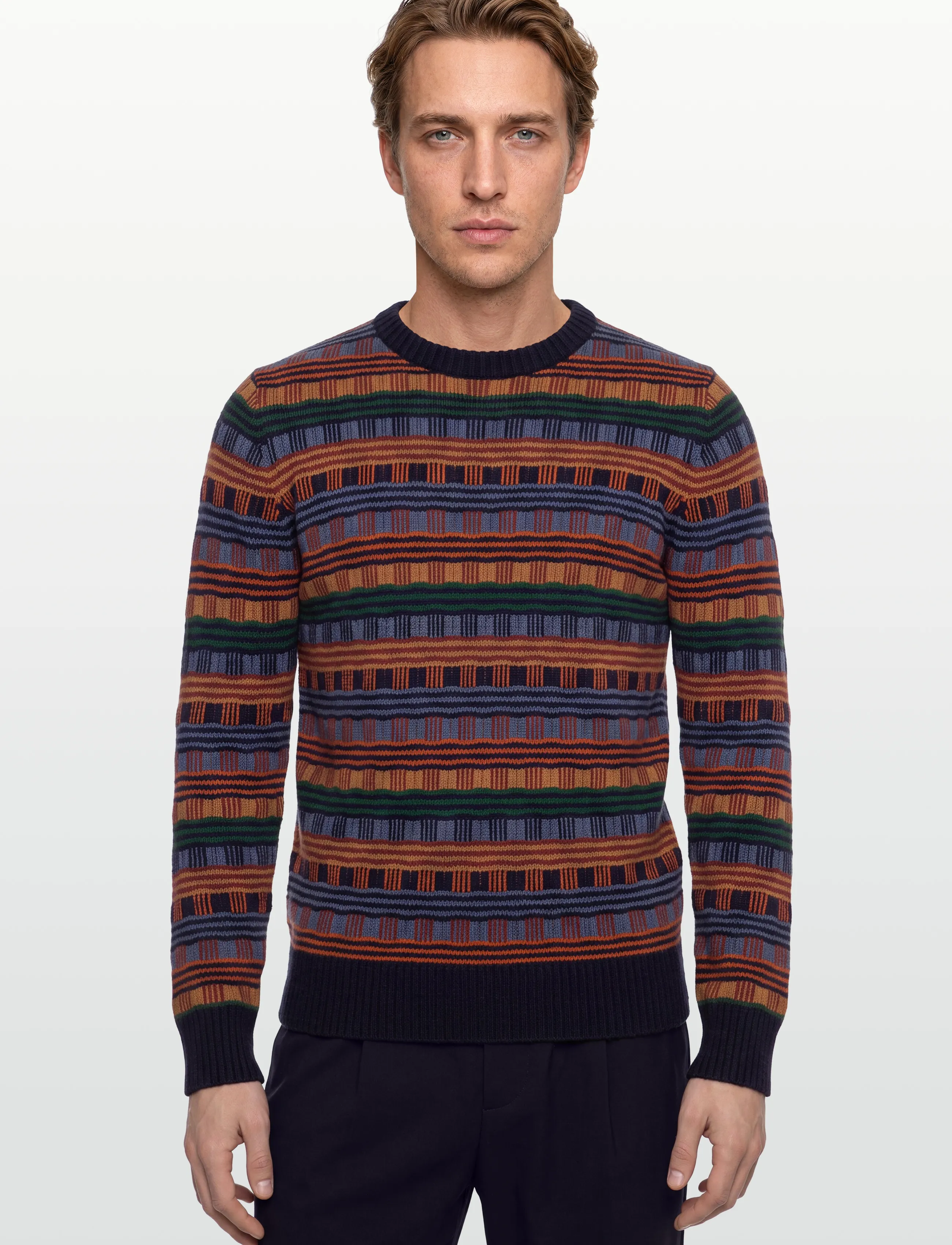 Revolution - Knit Sweater - rundhals - navy - 3