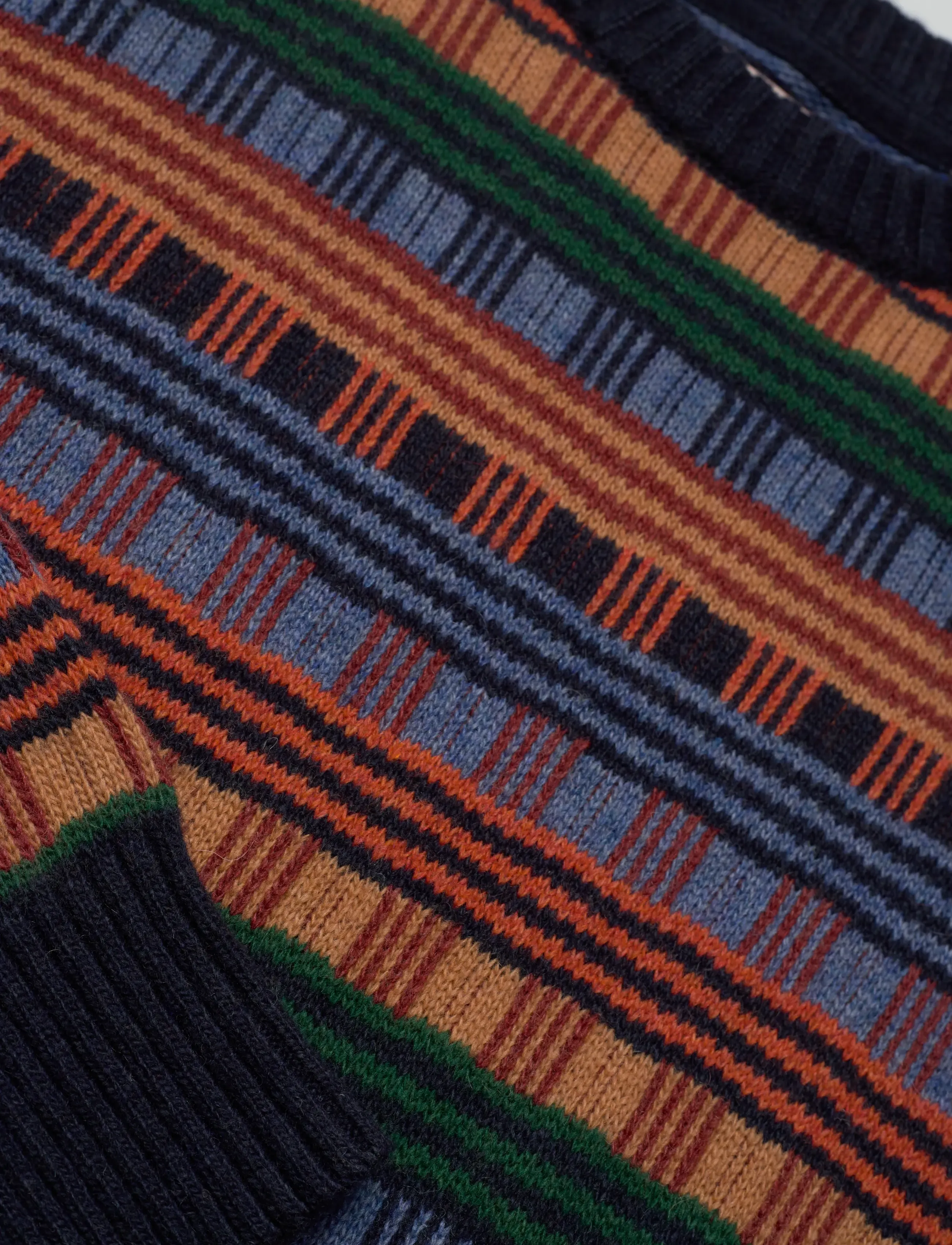 Revolution - Knit Sweater - adījumi ar apaļu kakla izgriezumu - navy - 2