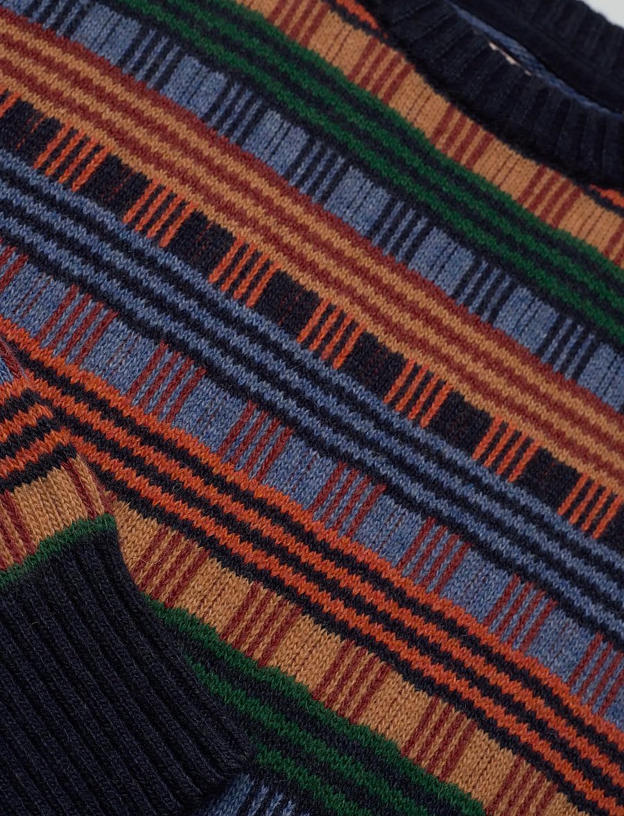 Revolution - Knit Sweater - adījumi ar apaļu kakla izgriezumu - navy - 2