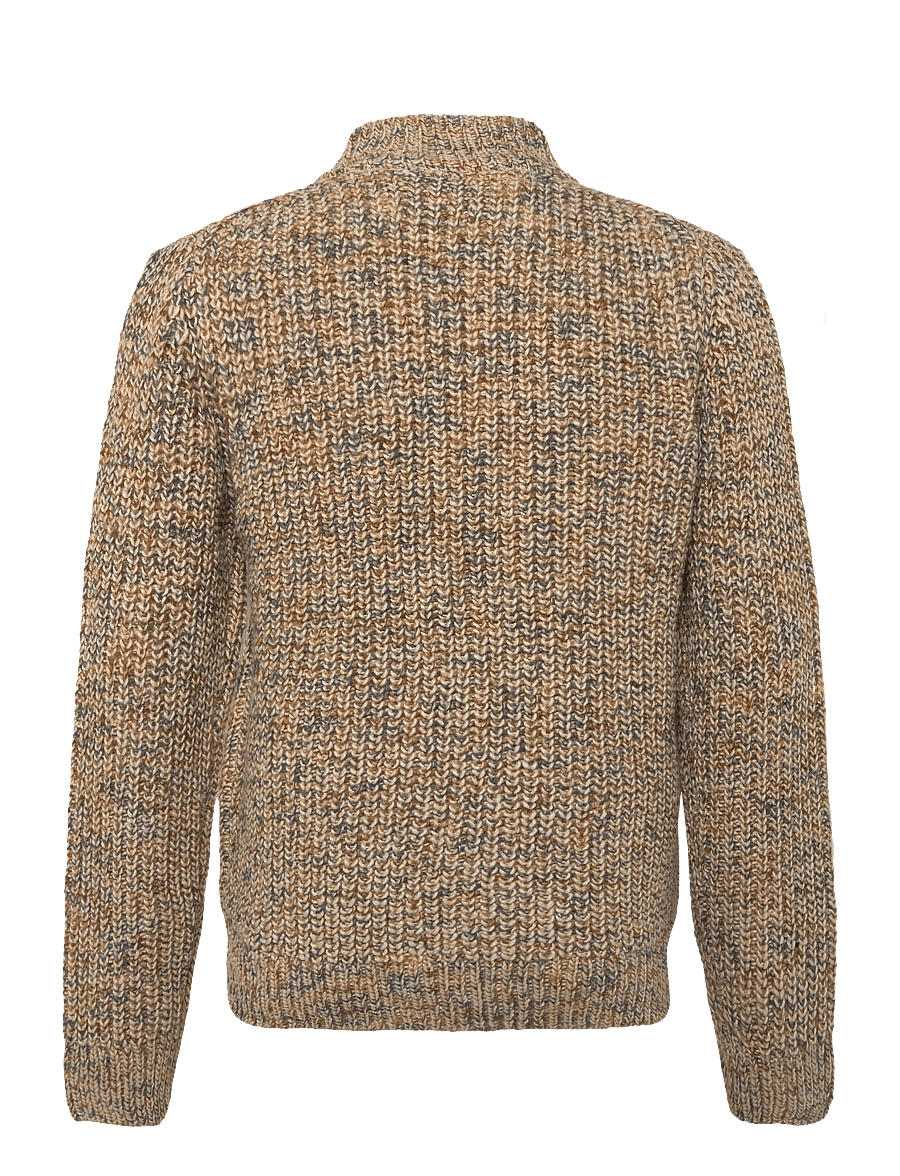 Revolution - Zipped Knit Cardigan - full zip jumpers - offwhite - 1