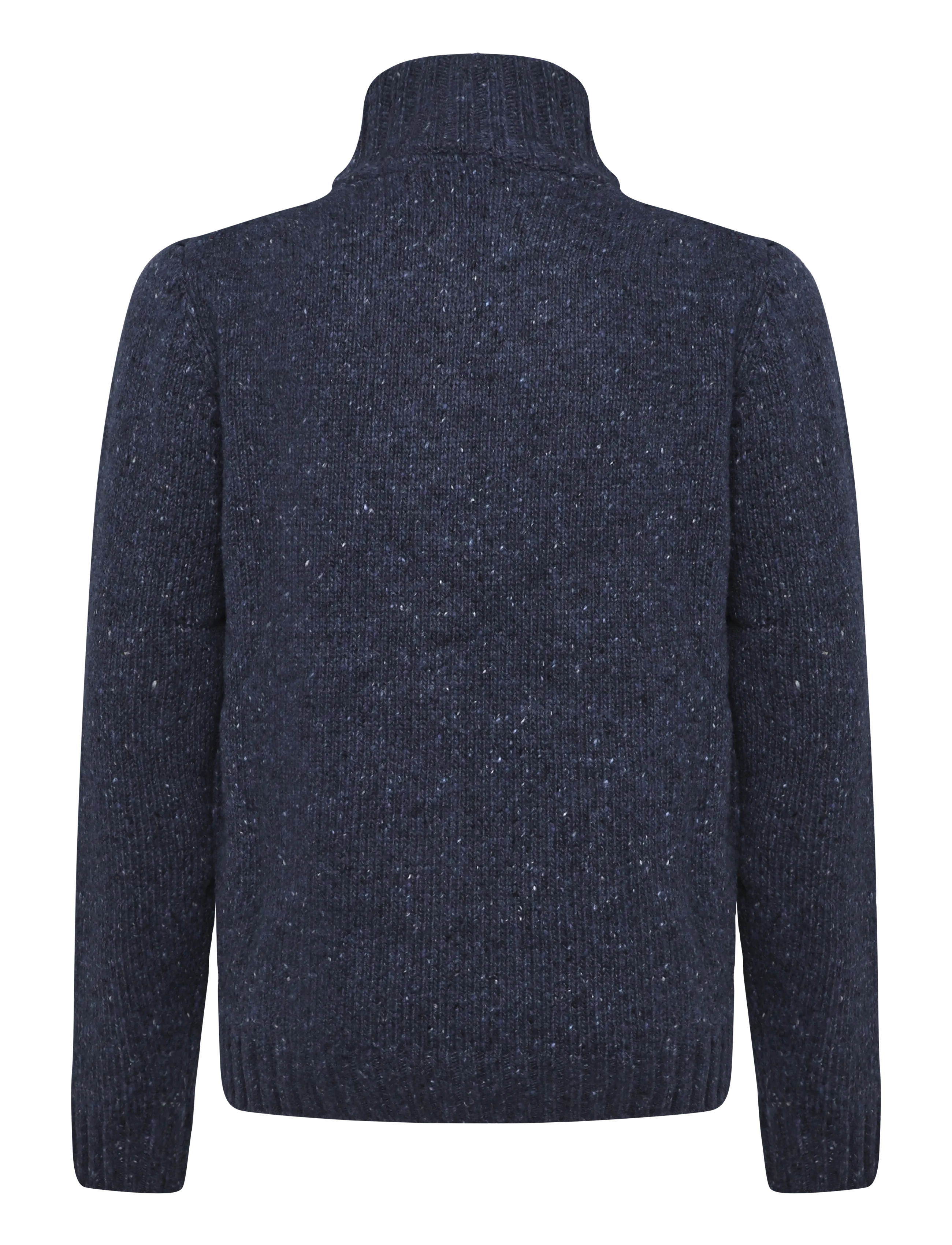 Revolution - Half-zip Knit - poolpika lukuga džemprid - navy - 1