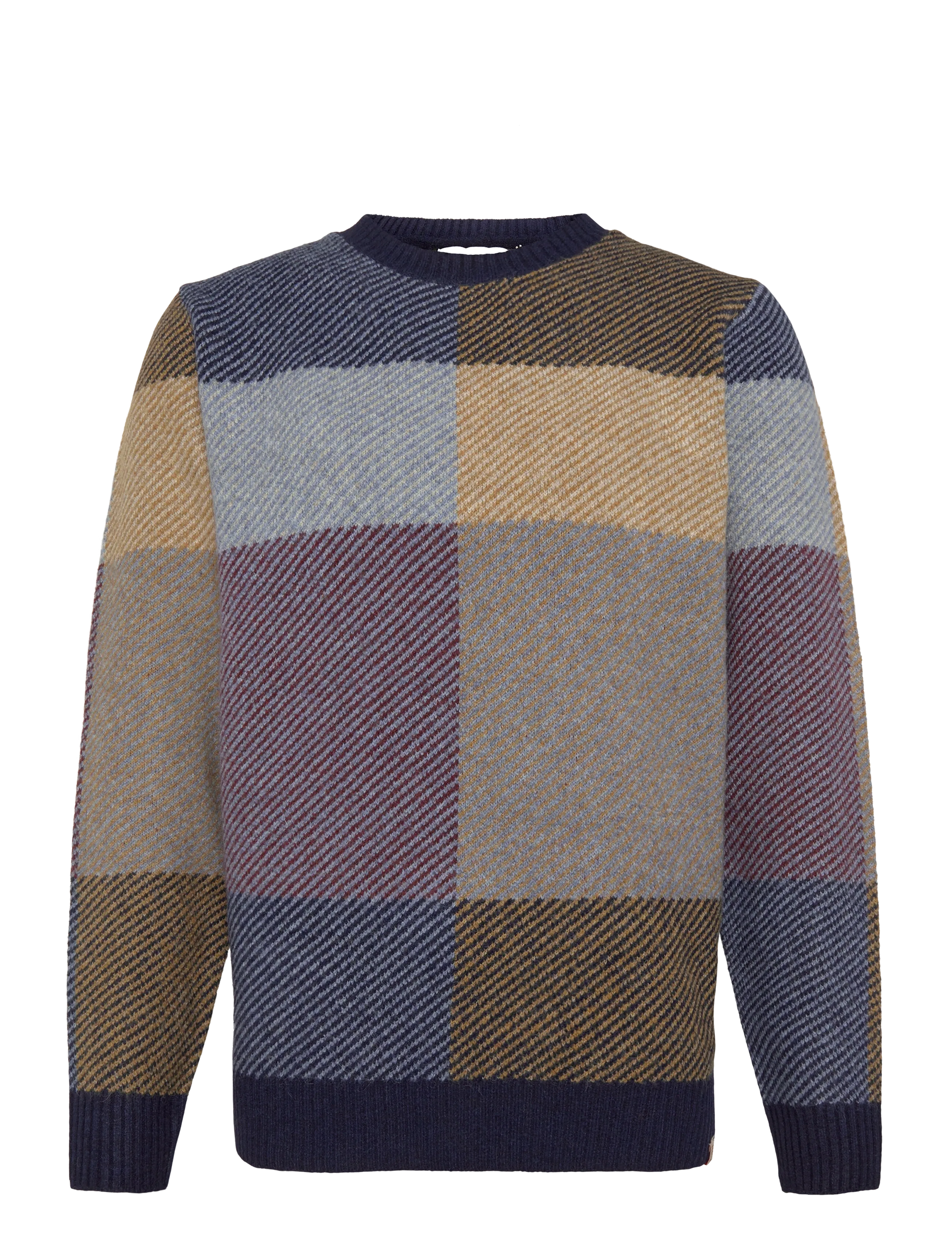 Revolution Knit Sweater - Rund hals - NAVY / navy