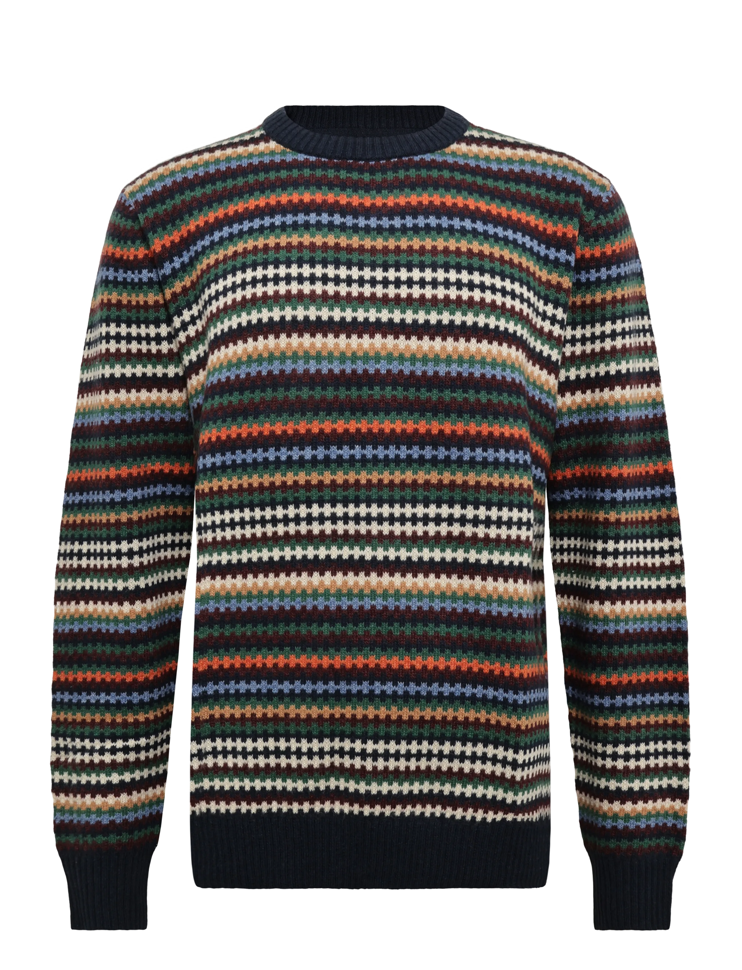 Revolution Knit Sweater - Rund hals - NAVY / navy