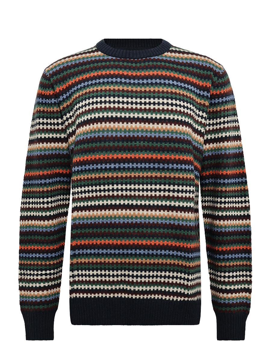 Revolution - Knit Sweater - rund hals - navy - 0