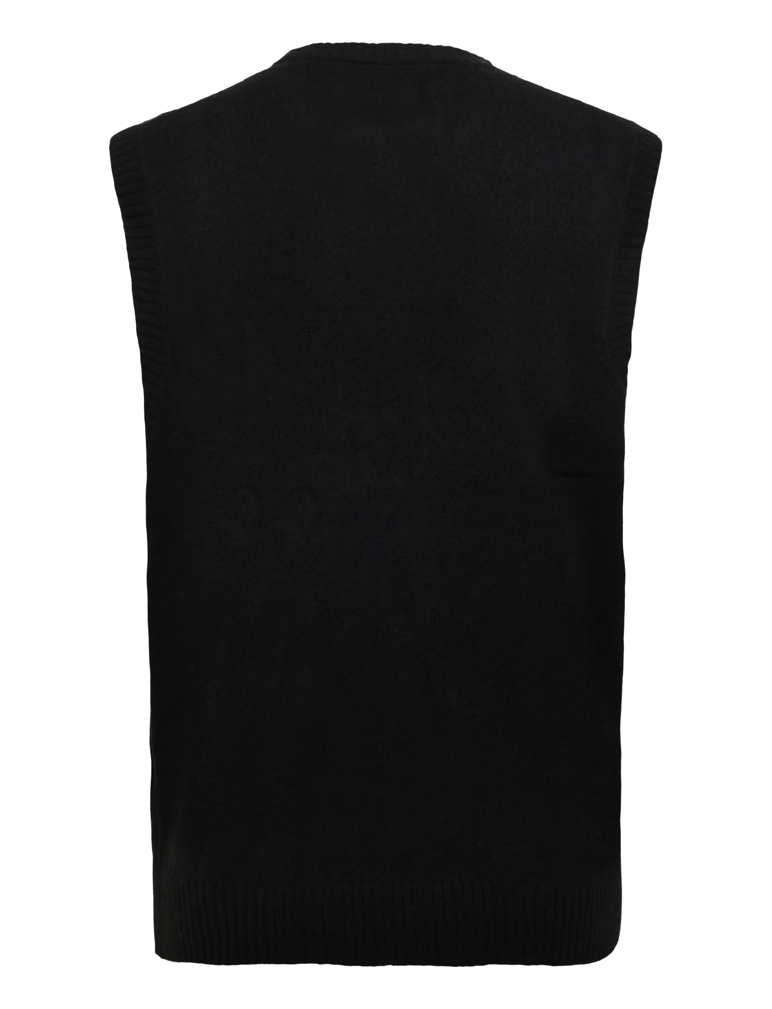Revolution - Knit Vest - strickwesten - black - 1