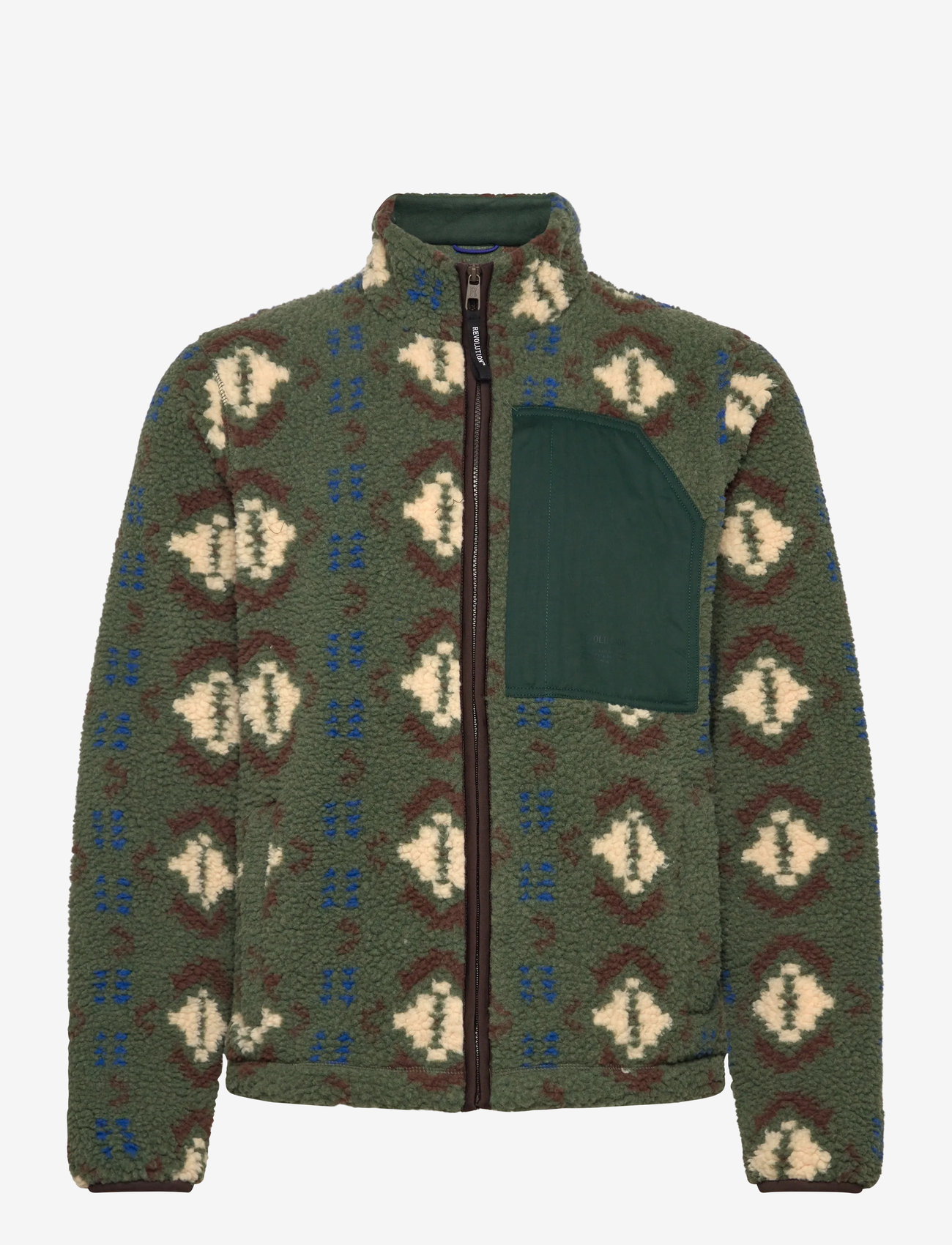 Revolution - Printed Pocket Teddy - teddytröjor - green - 0