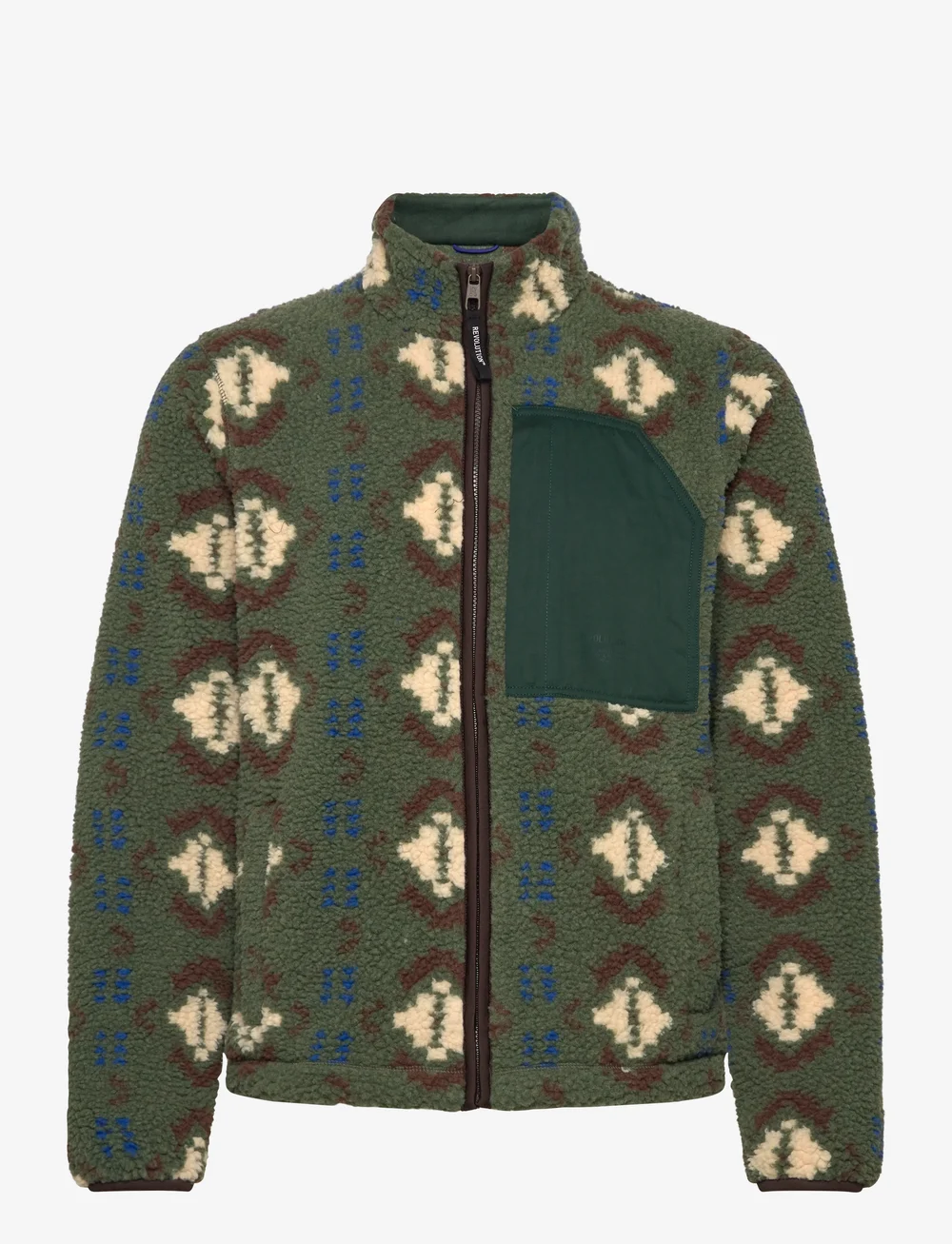 Revolution - Printed Pocket Teddy - teddy-truien - green - 0