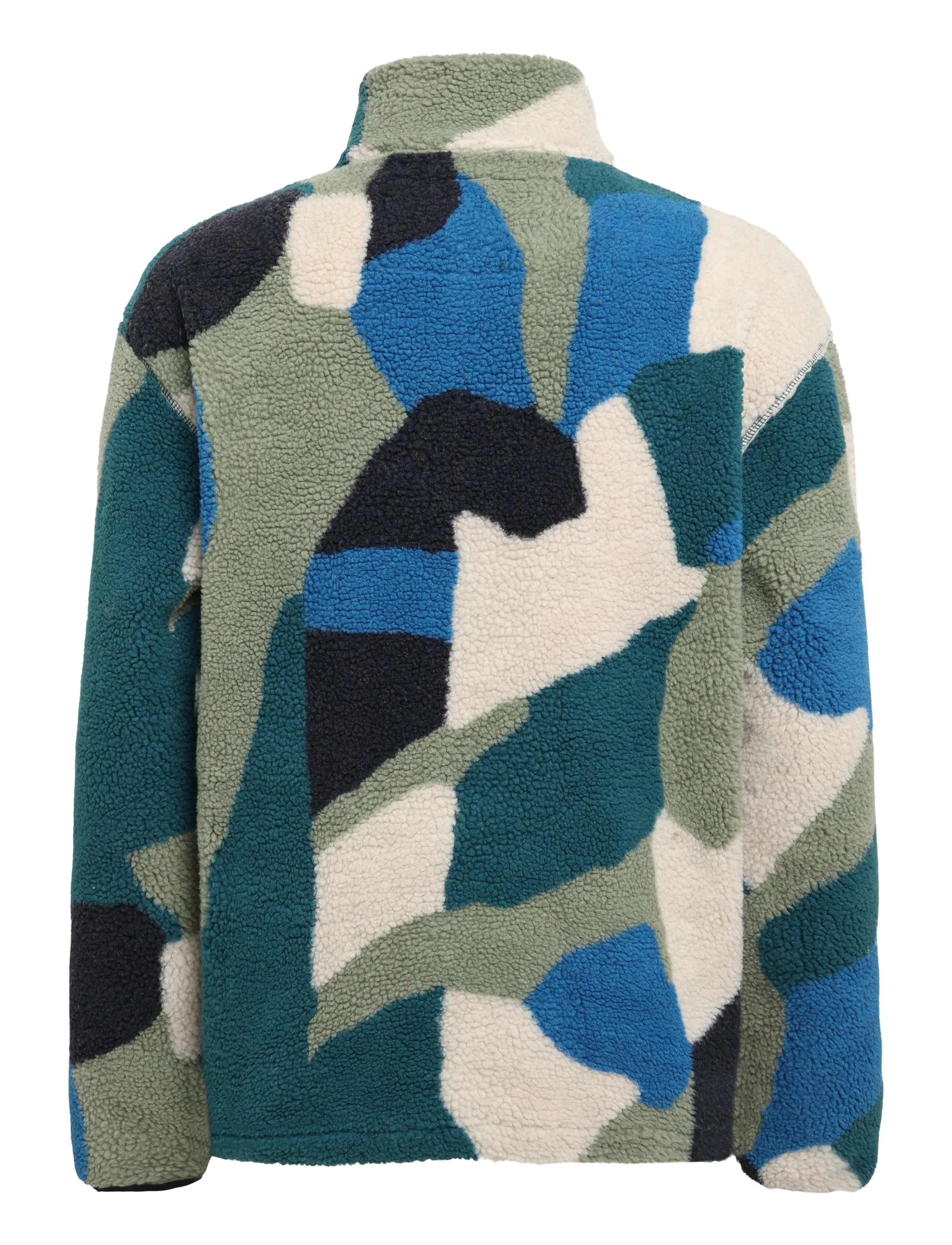 Revolution - Printed Teddy Jacket - green - 1