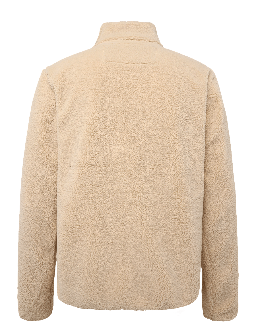 Revolution - Pocket Teddy Jacket - fall jackets - offwhite - 1