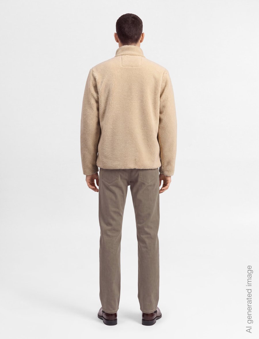 Revolution - Pocket Teddy Jacket - teddy-pusad - offwhite - 4