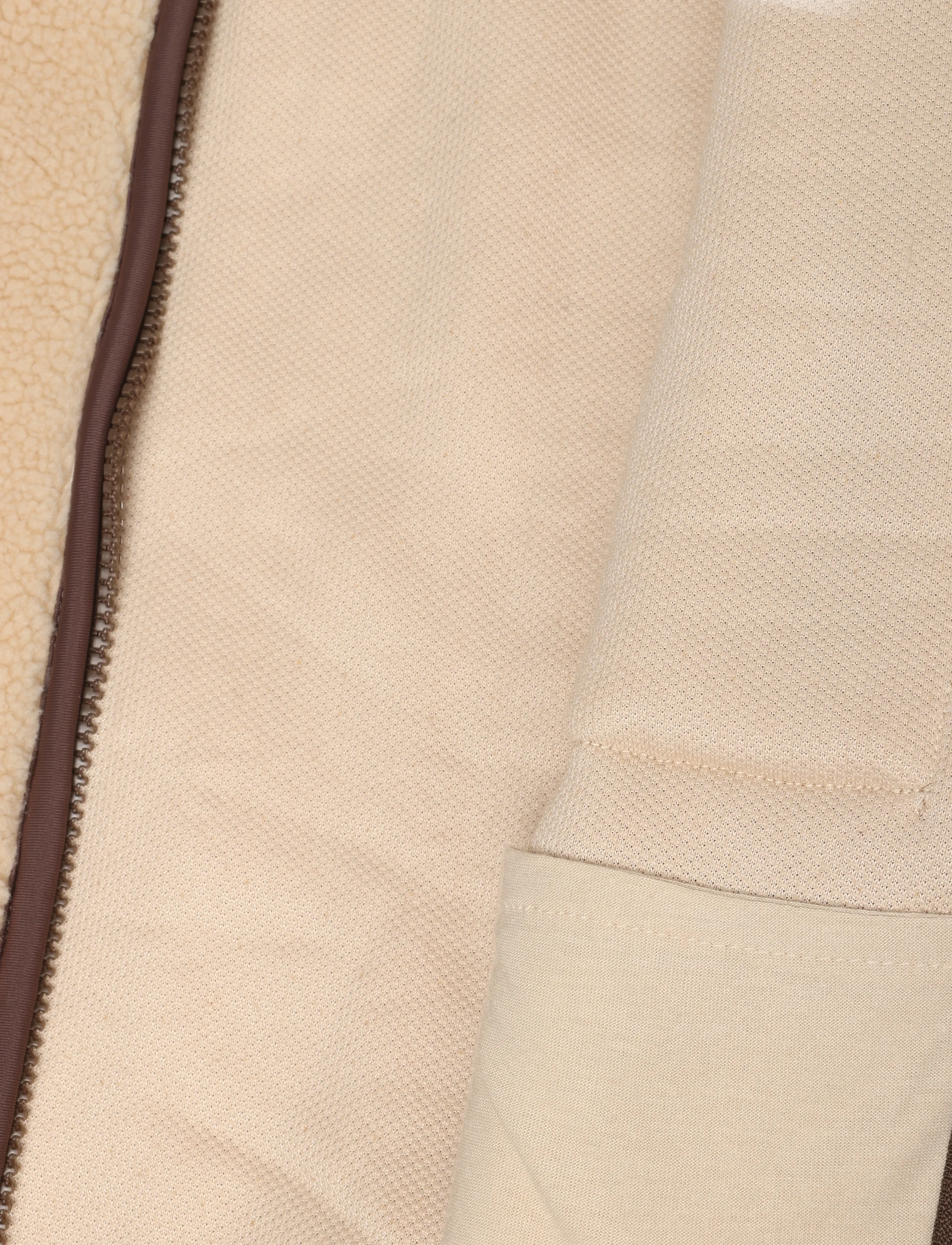 Revolution - Pocket Teddy Jacket - fall jackets - offwhite - 4