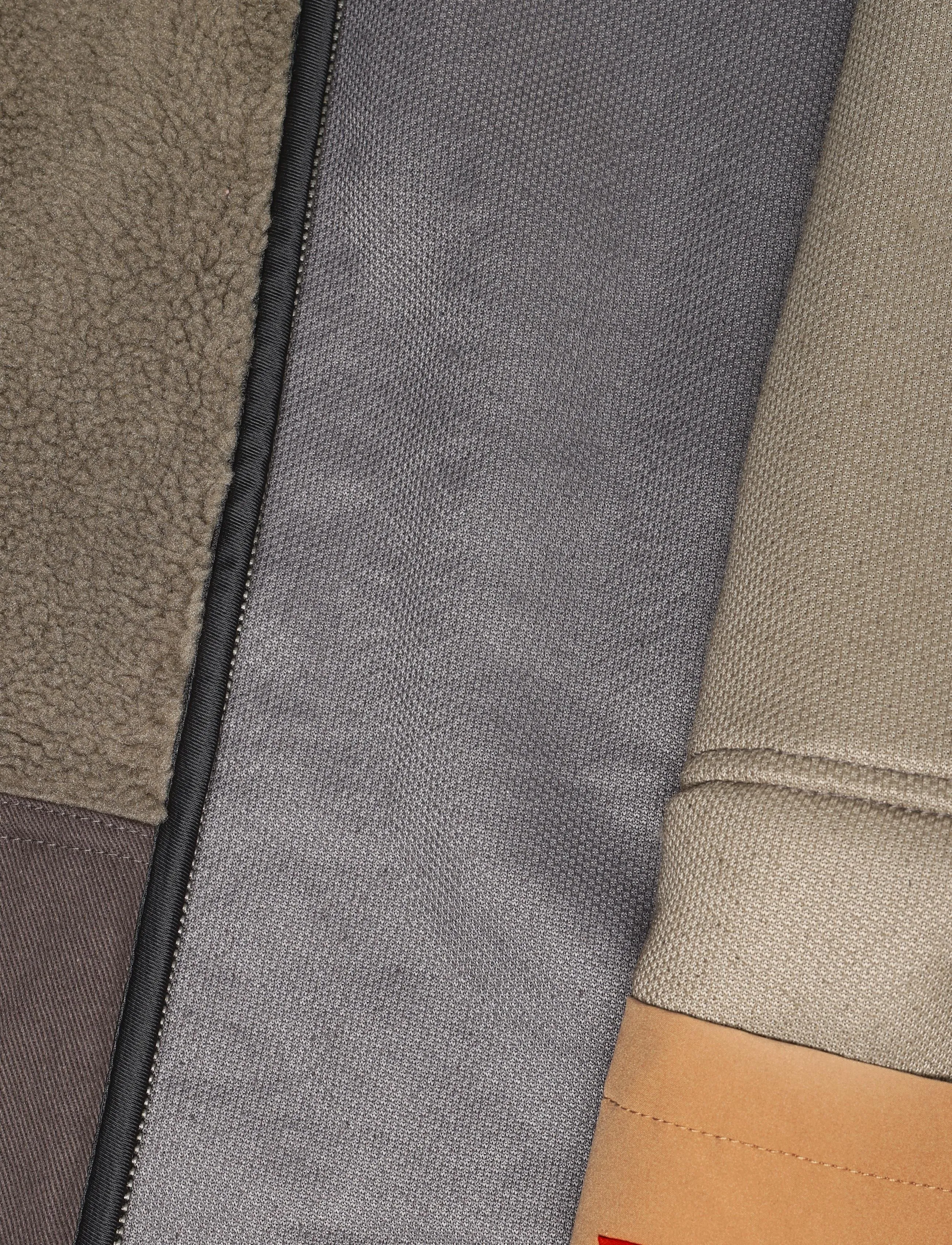Revolution - Blocked Teddy Jacket - hybrid-jacken - darkgrey - 4