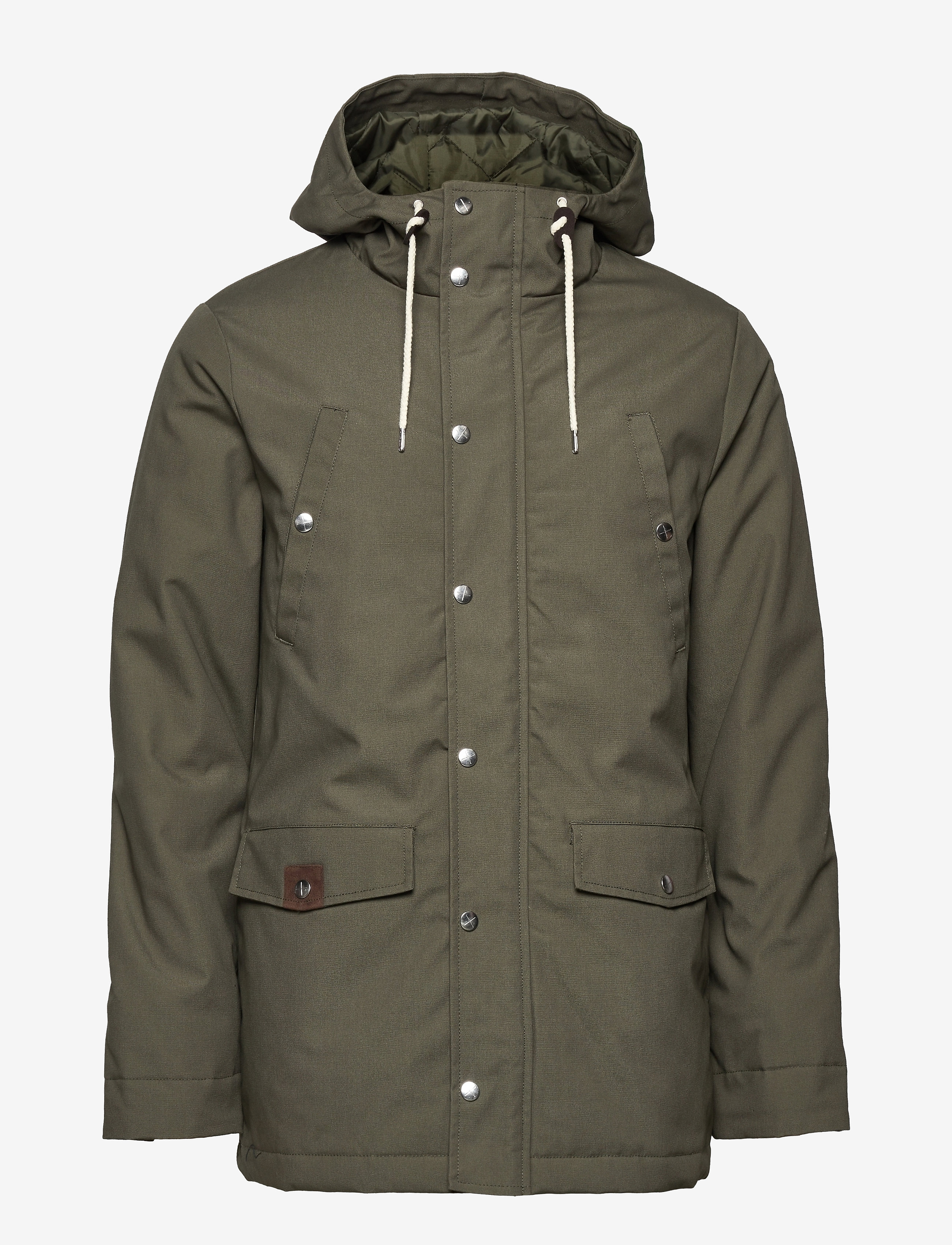 REVOLUTION Parka Jacke Grün - L - Herren