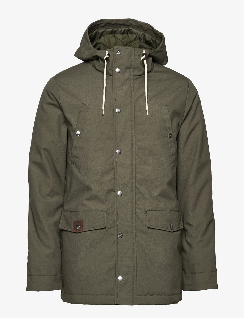 Revolution - Parka Jacket - vinterjackor - army - 1