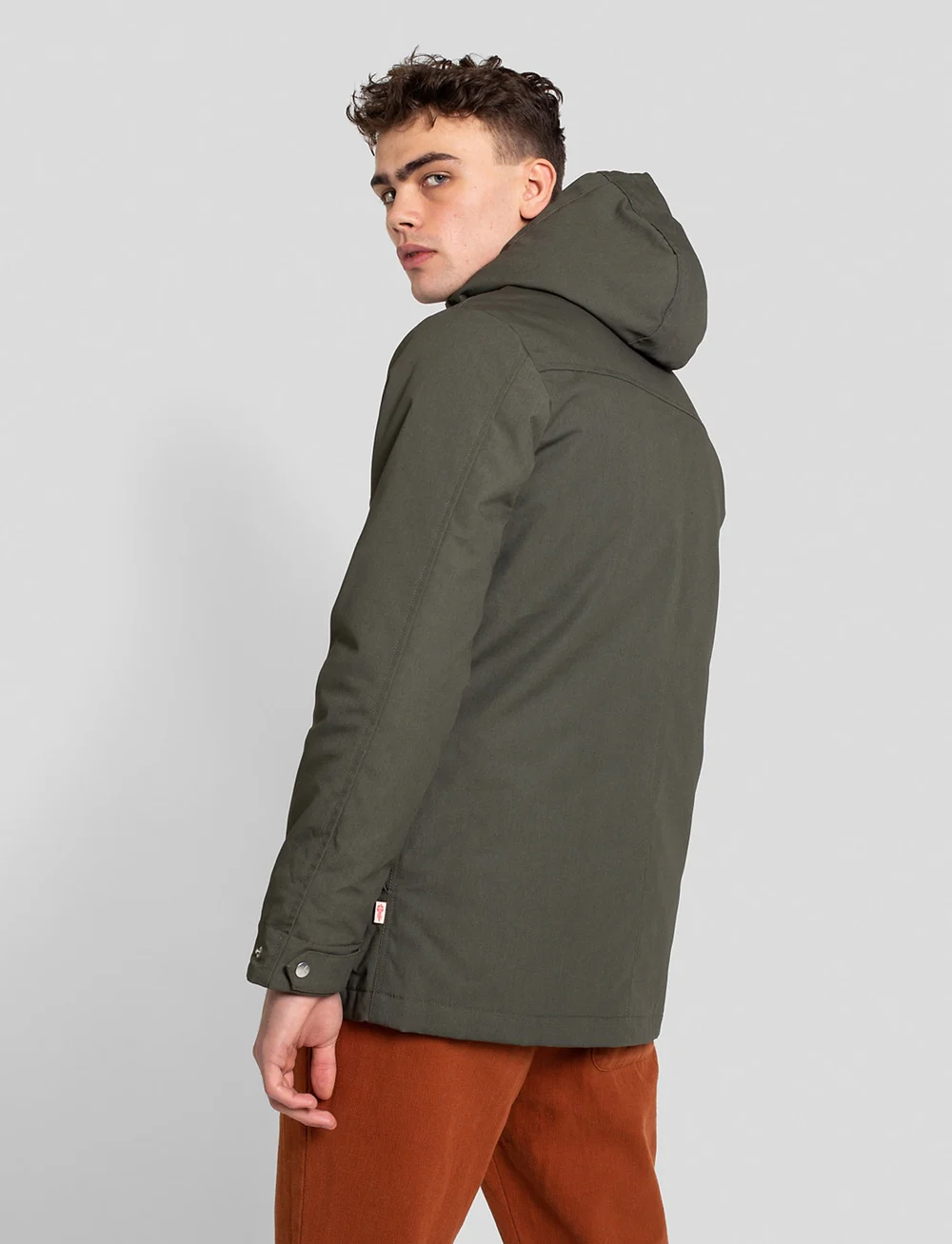 Revolution - Parka Jacket - vinterjackor - army - 3