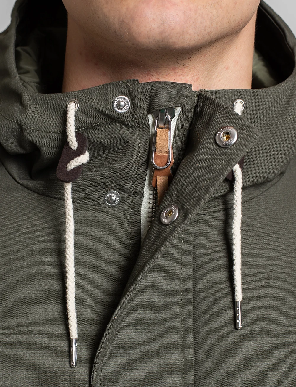 Revolution - Parka Jacket - vinterjackor - army - 4