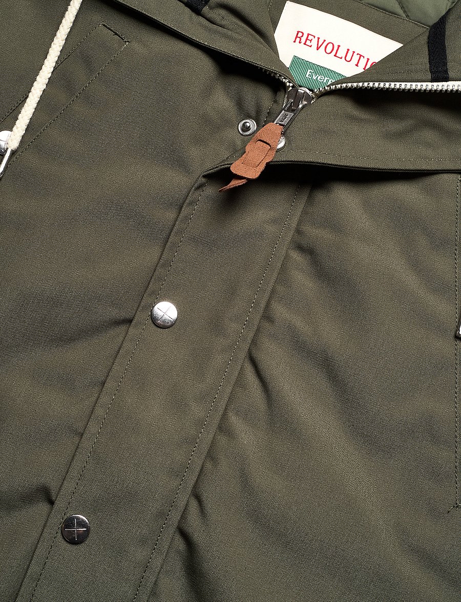 Revolution - Parka Jacket - parkas - army - 5