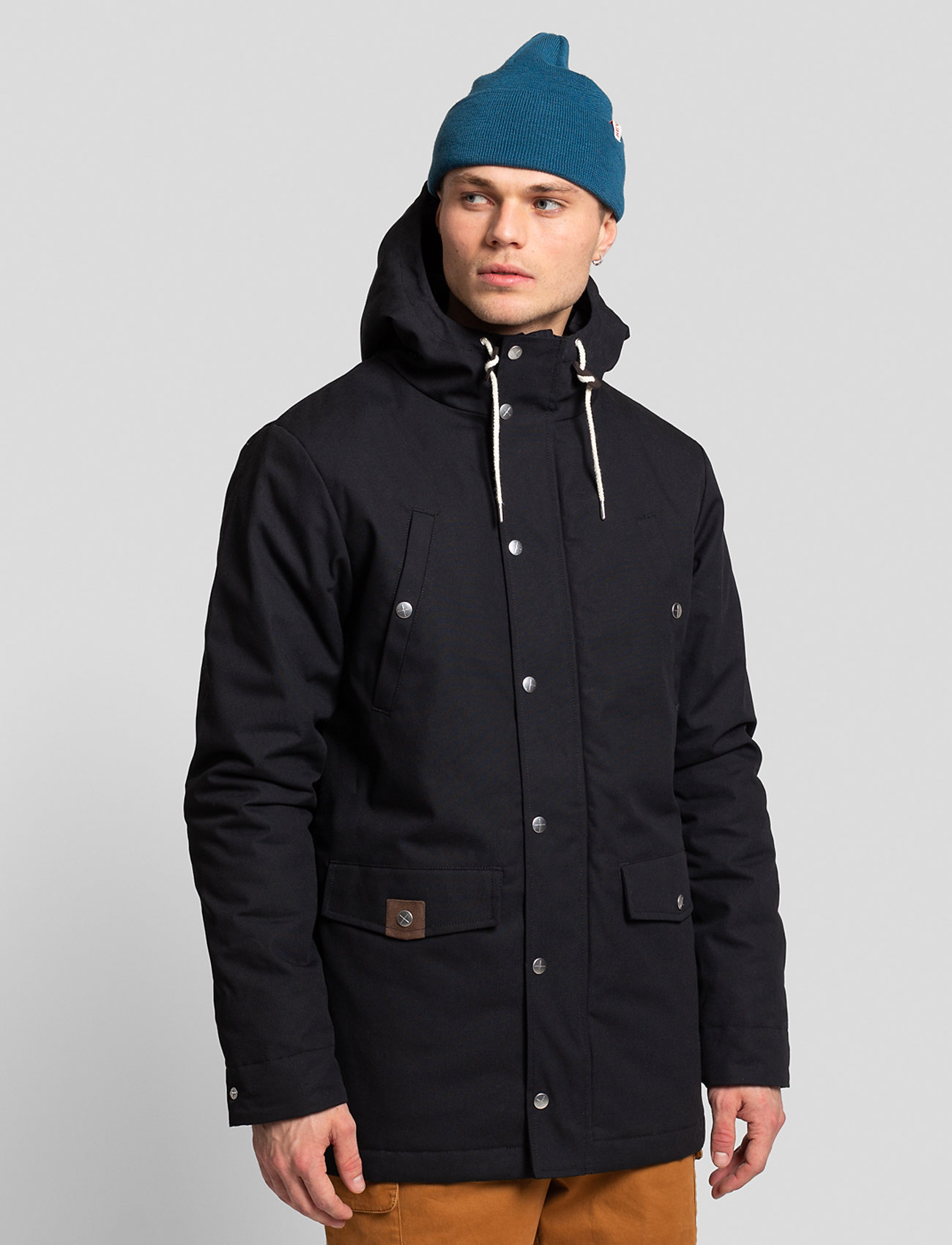 Revolution Parka Jacket, M, Jackets, Schwarz - Parkas, Männerswear