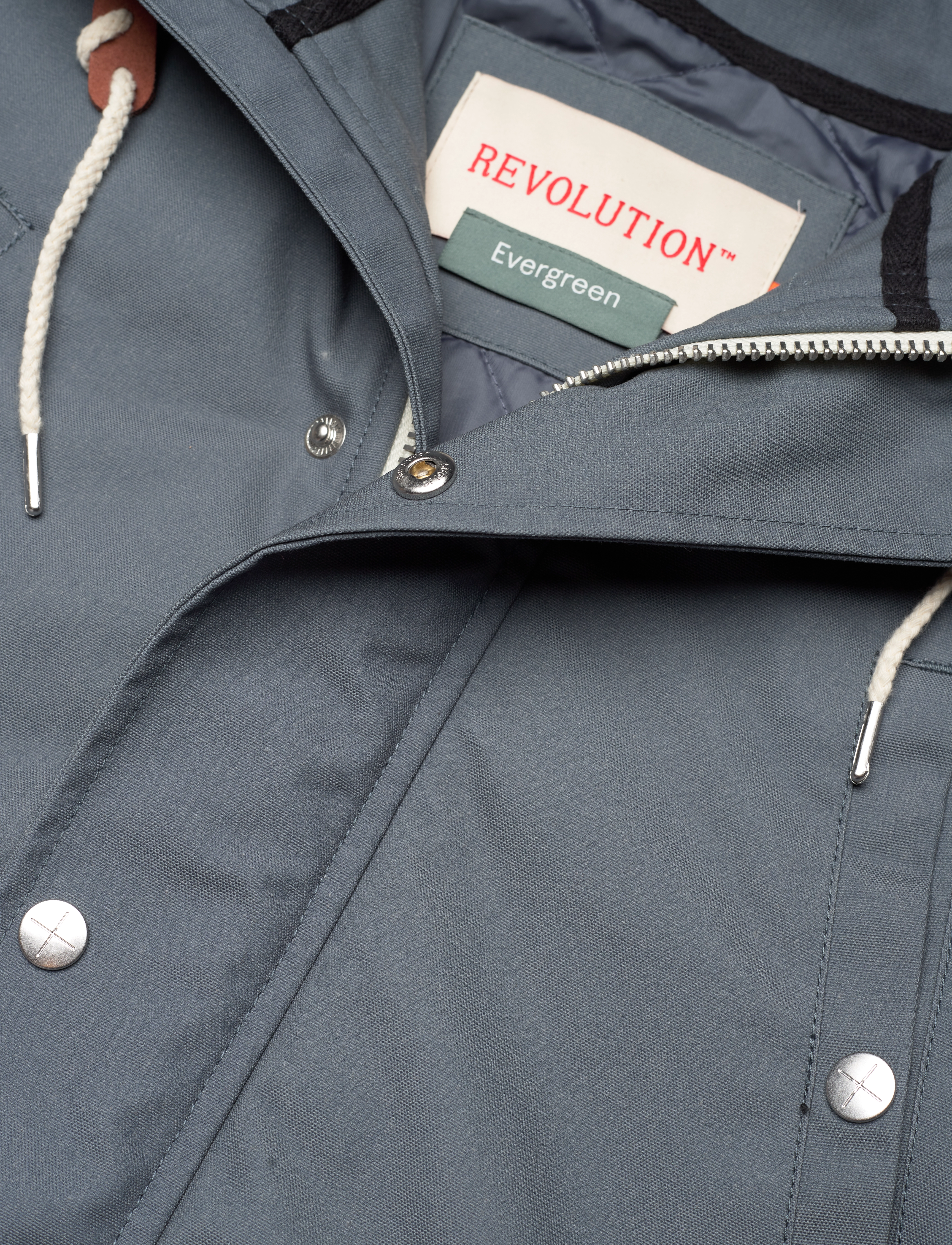 Revolution - Parka Jacket - vinterjackor - dustblue - 5