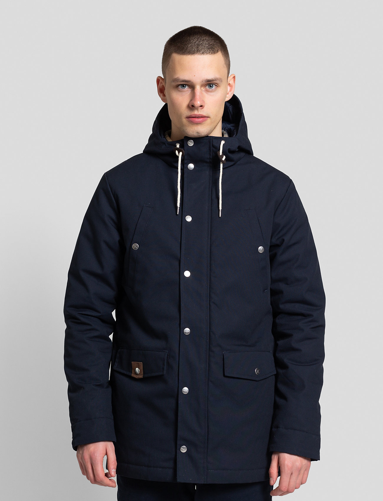 Revolution Parka Jacket, S, Jackets, Blau - Parkas, Männerswear