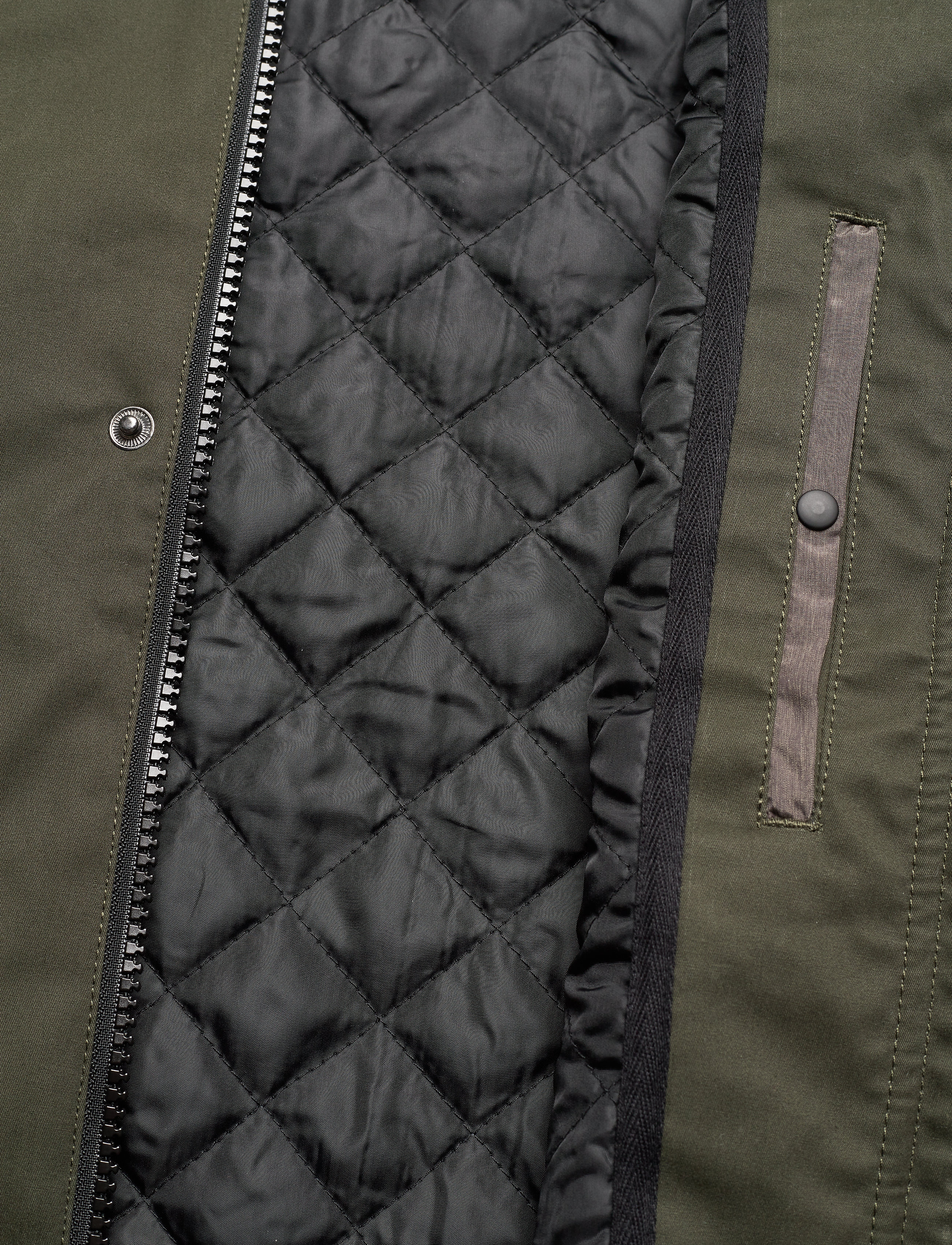 Revolution - Outdoor Parka - vinterjackor - army - 4
