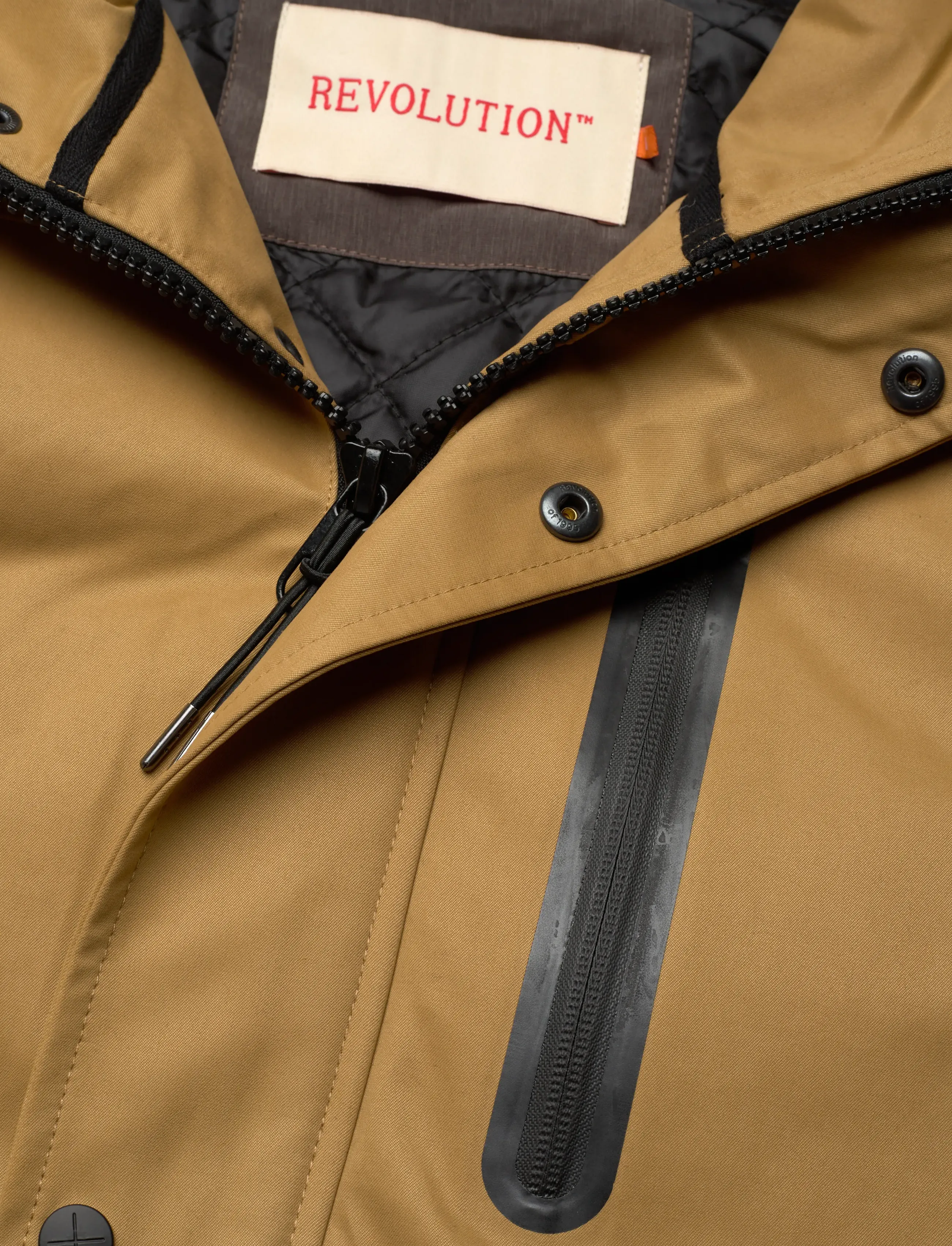 Revolution - Outdoor Parka - jackets - darkkhaki - 2