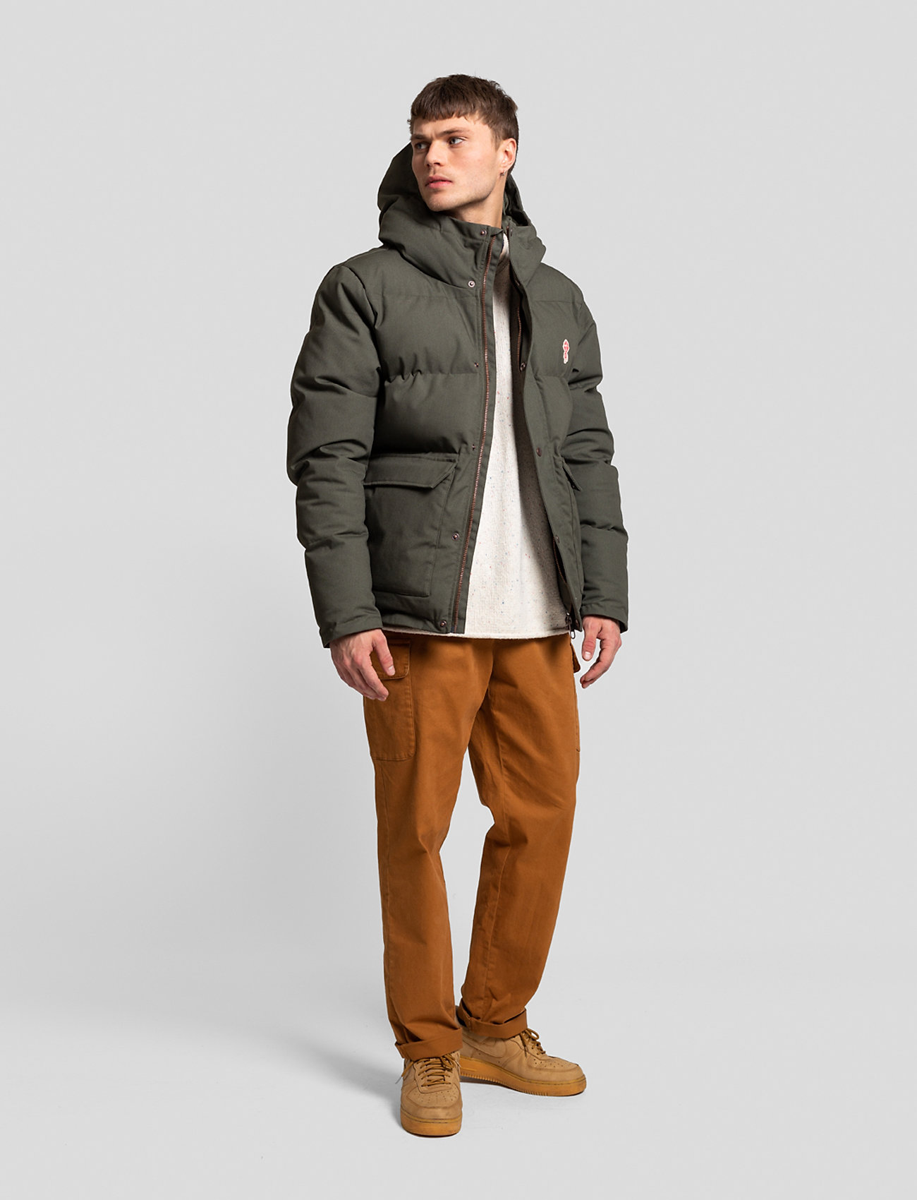 Revolution - Puffer jacket - army - 3